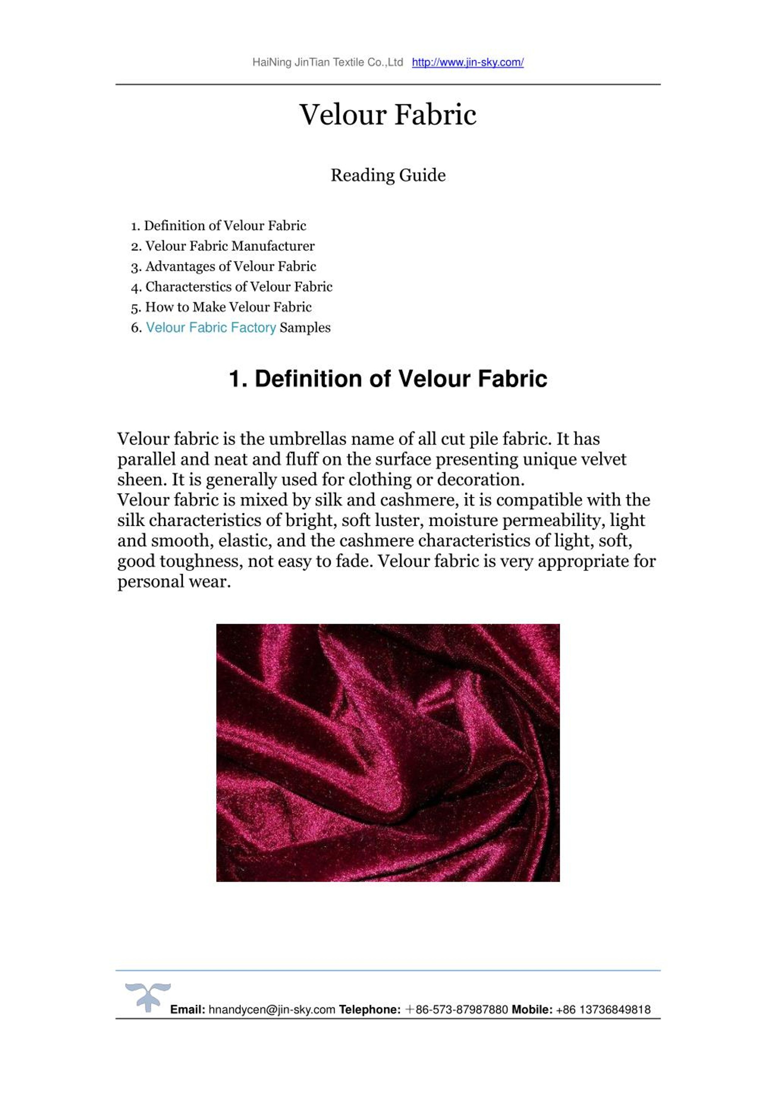 PPT velour fabric PowerPoint Presentation, free download ID7285804