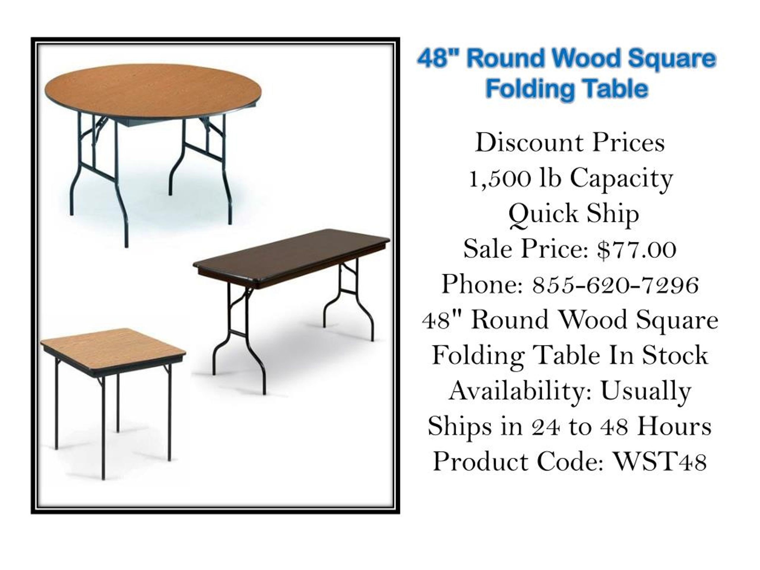 Discount Folding Chairs And Tables PPT Folding Chairs Tables Discount Presents 48 Inches Square Plywood