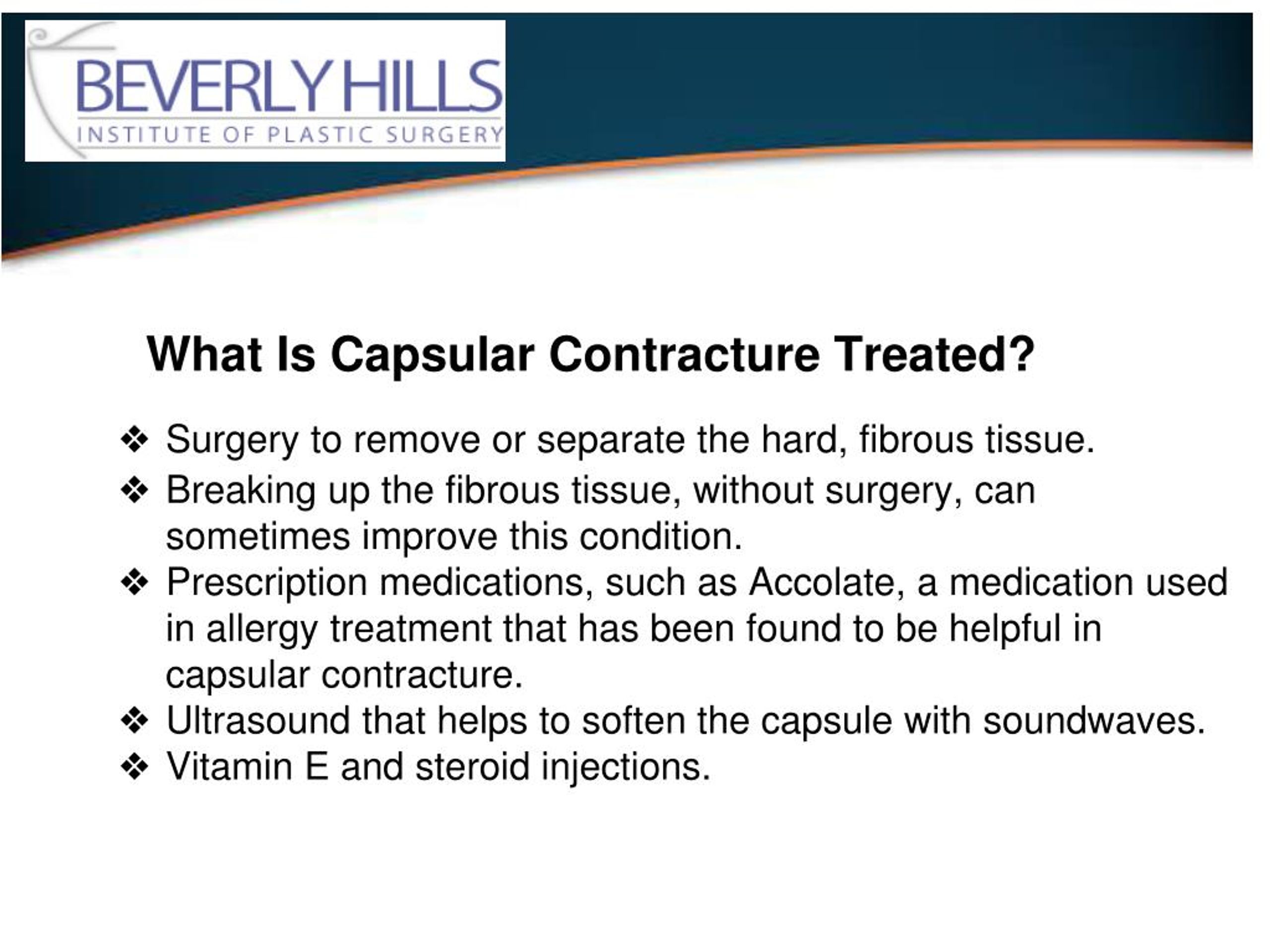 PPT Capsular Contracture after Breast Augmentation PowerPoint