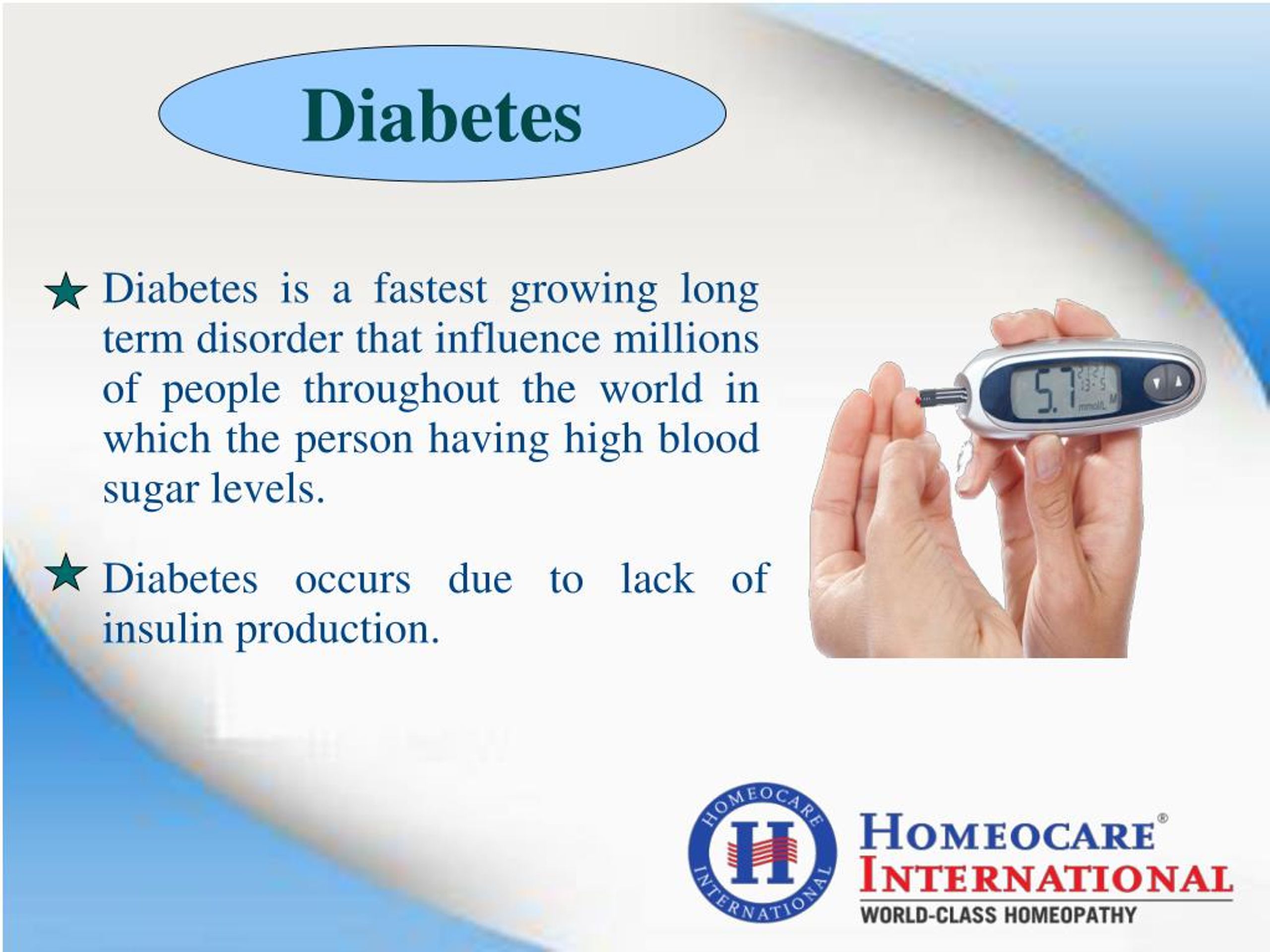 PPT Control your high blood sugar levels with Homeopathy PowerPoint