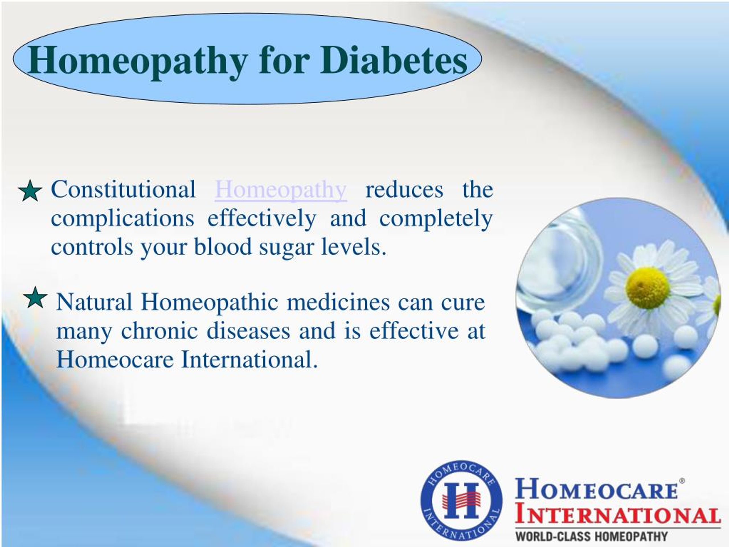 PPT Control your high blood sugar levels with Homeopathy PowerPoint