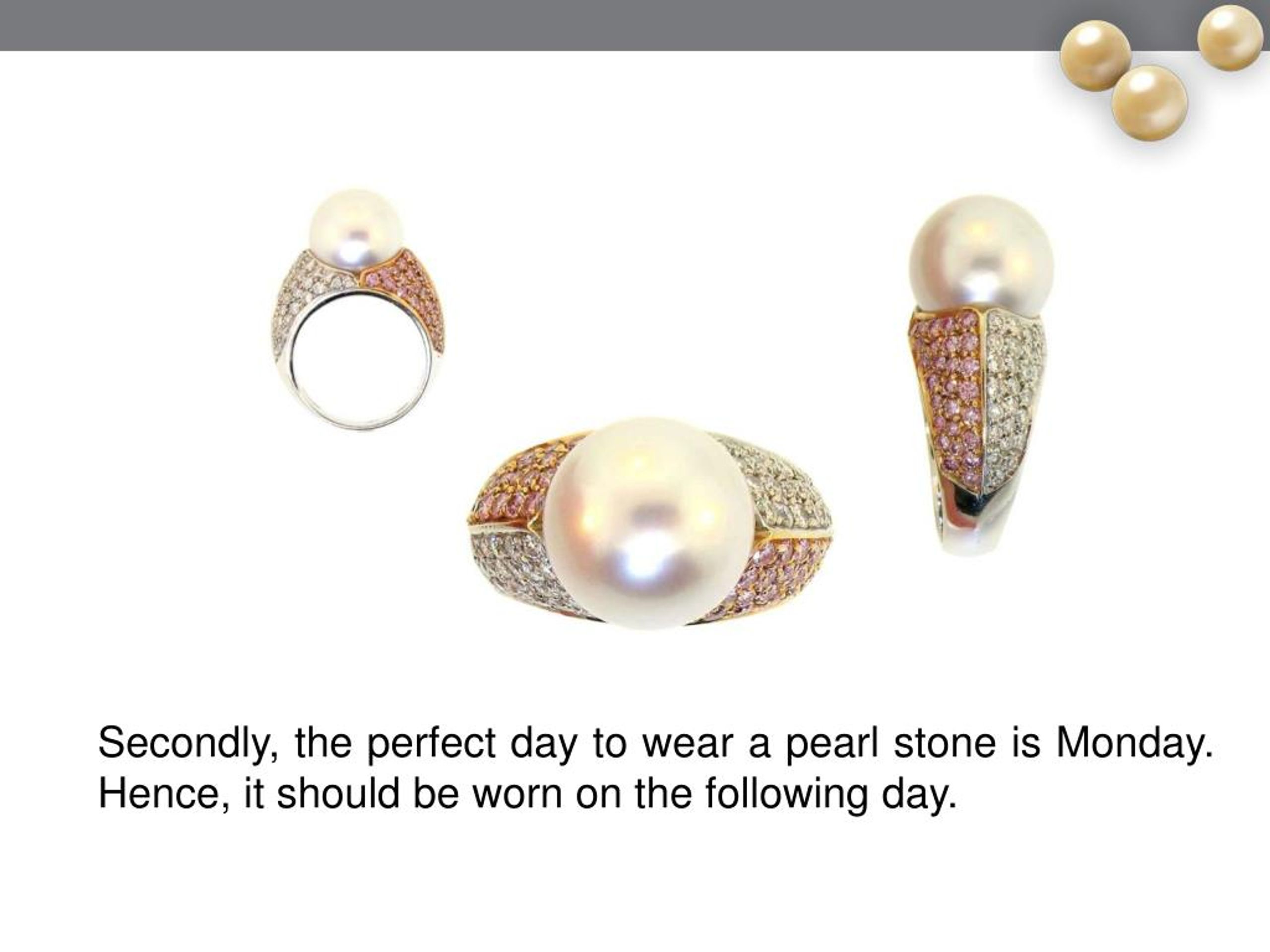 PPT How to Wear Pearl or Moti Gemstone PowerPoint Presentation, free