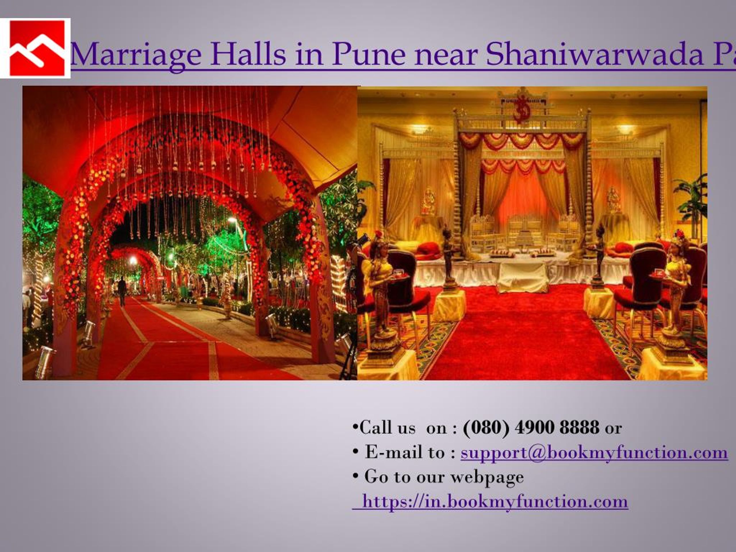 PPT Marriage Halls in Pune Near Shaniwarwada Palace PowerPoint