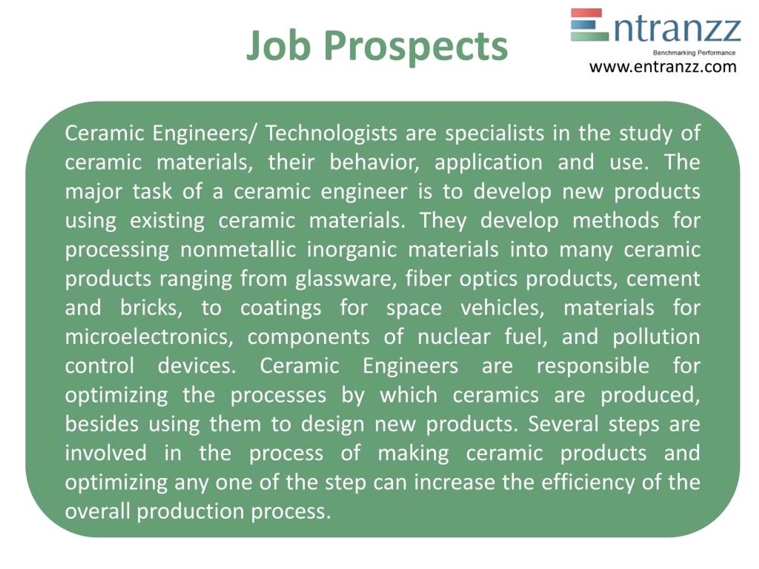 PPT Careers In Ceramic Engineering PowerPoint Presentation, free