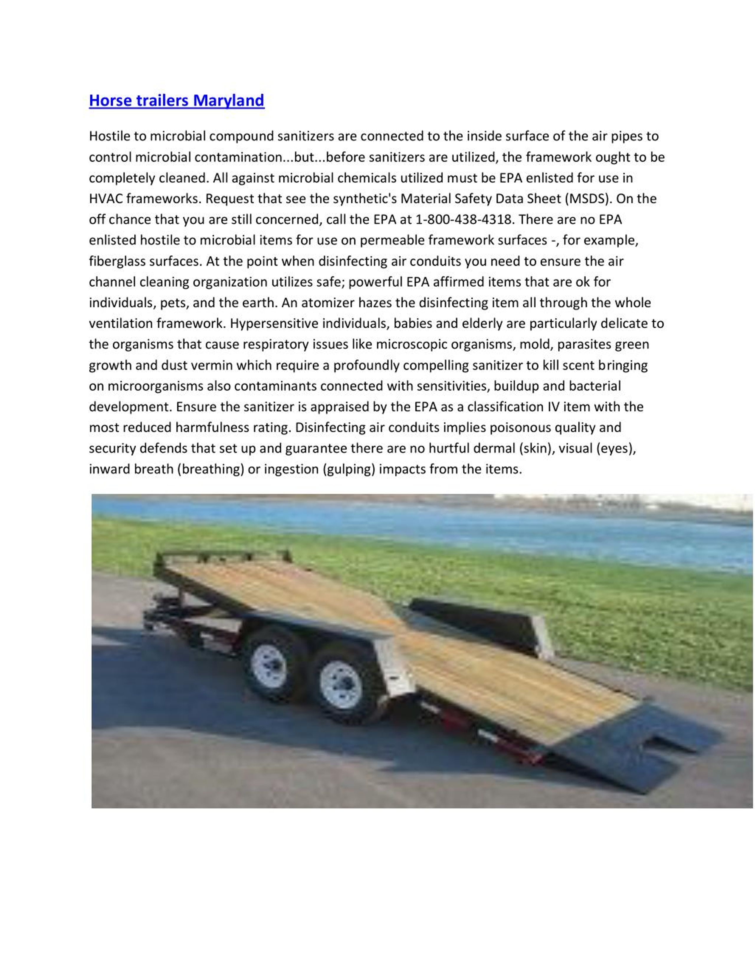 PPT Horse trailers Maryland PowerPoint Presentation, free download