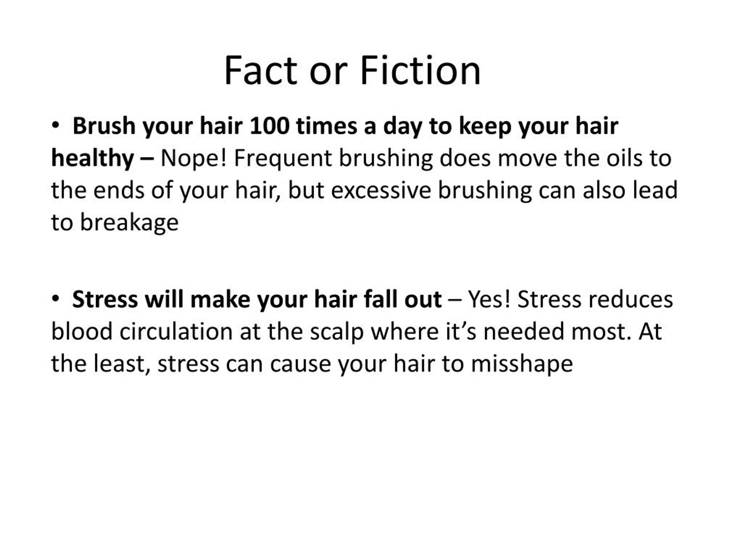 PPT 5 Common Mistakes About Hair Solved PowerPoint Presentation, free