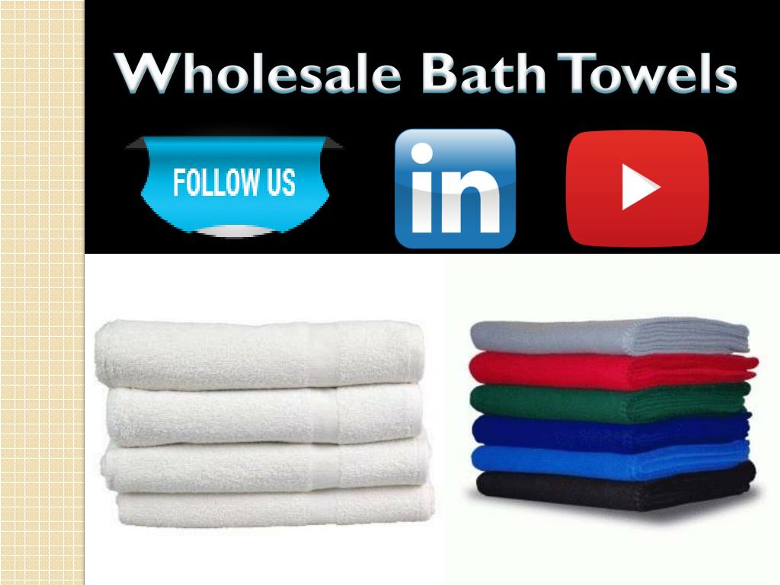 PPT Buy USA Number One Wholesale Bath Towels PowerPoint Presentation
