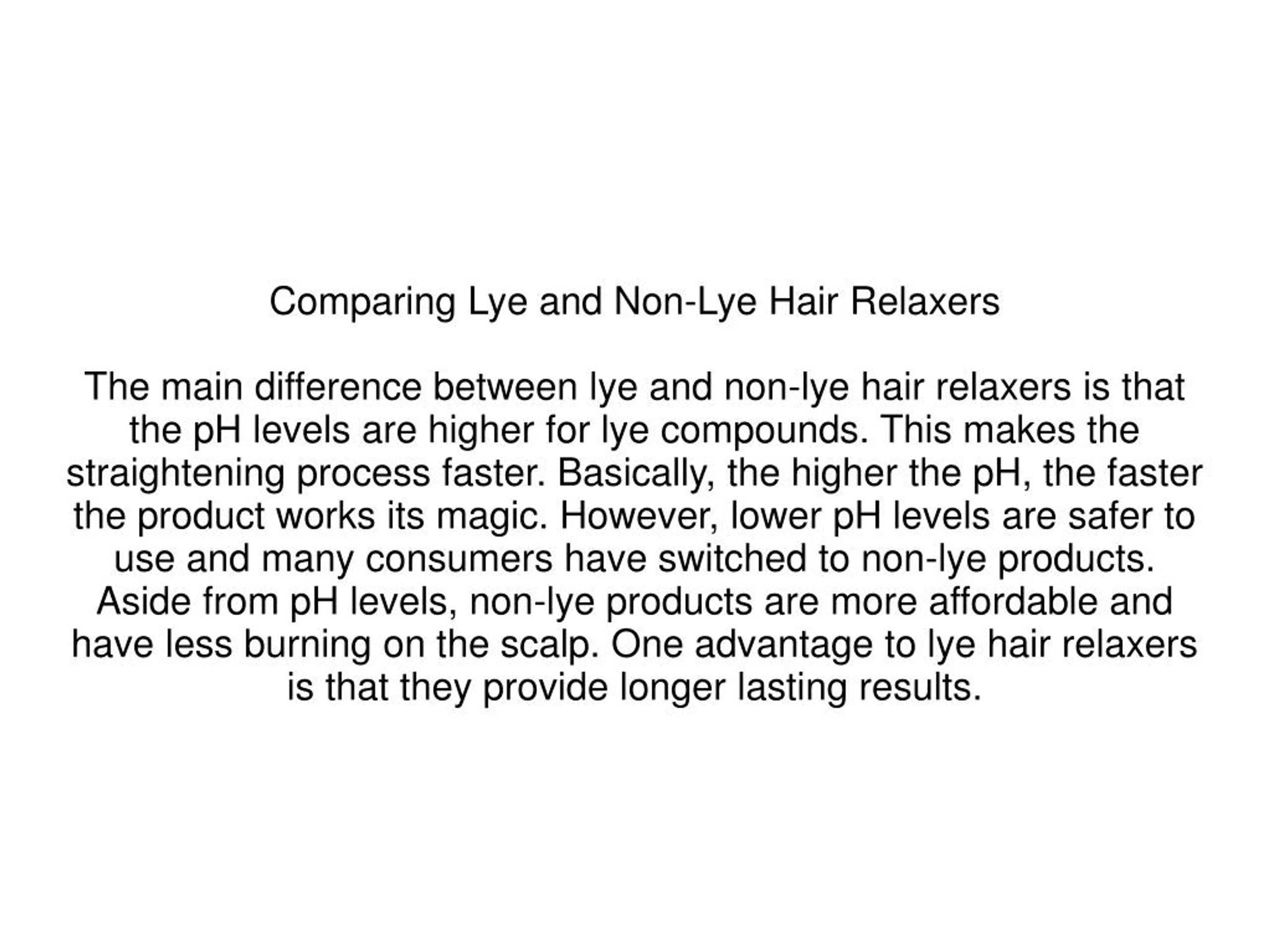 PPT What Are Hair Chemical Relaxers PowerPoint Presentation, free