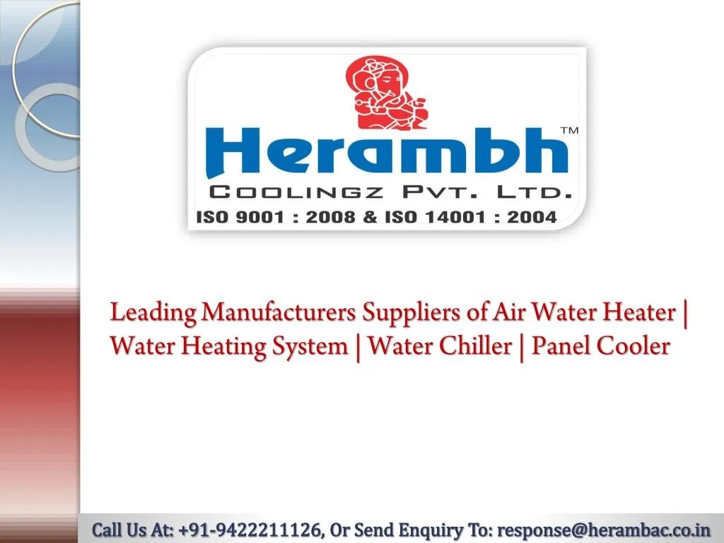 PPT Water Heating System Manufacturers PowerPoint Presentation, free