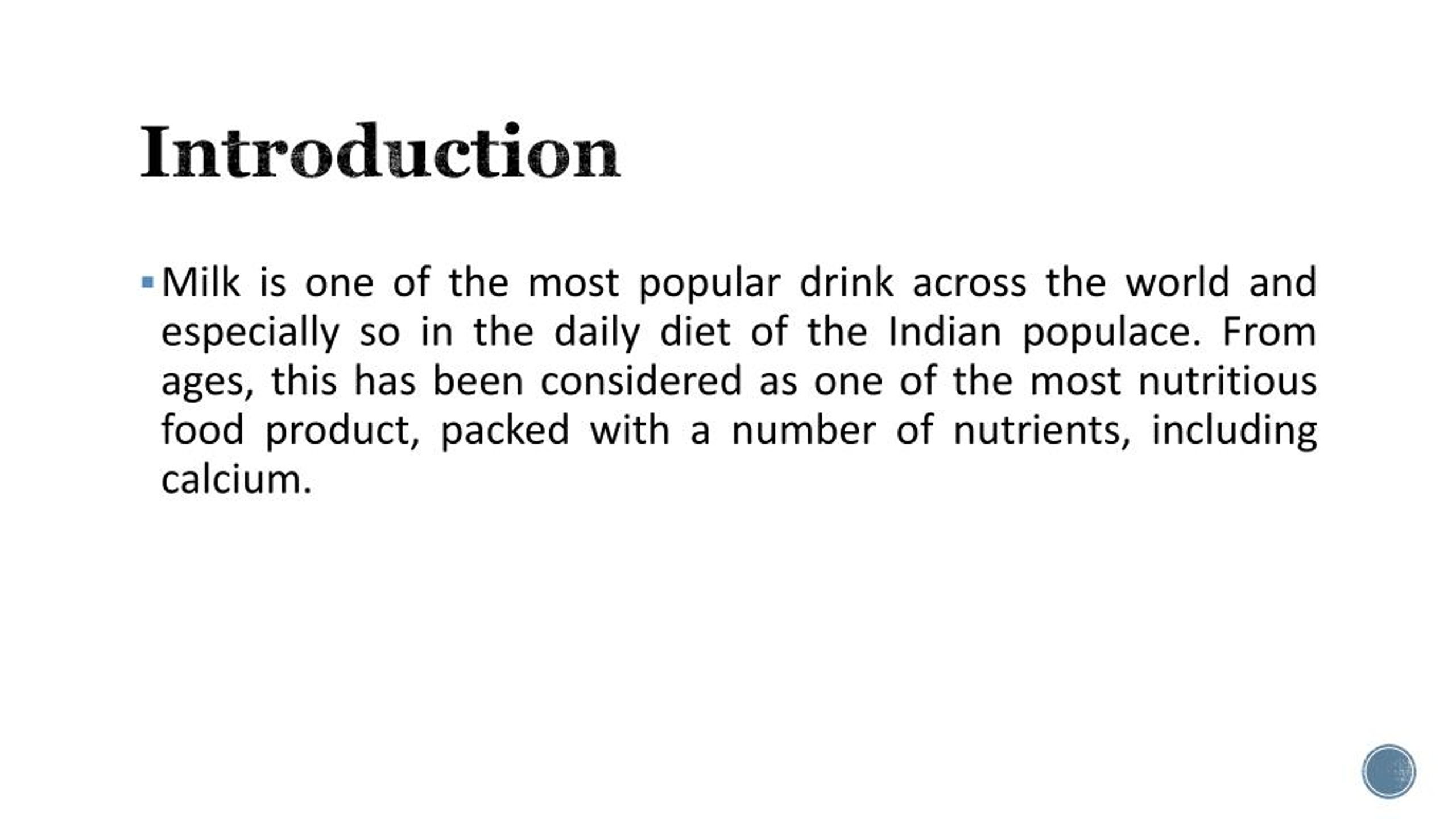 PPT Are you using milk brands in India that offer the best quality milk PowerPoint