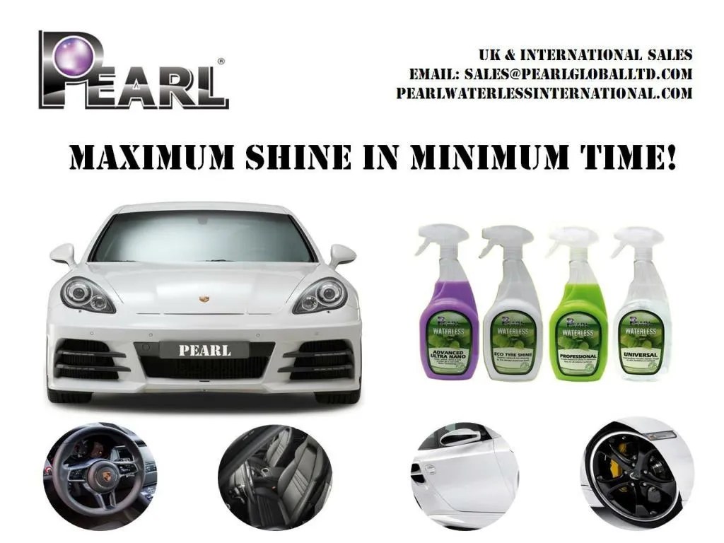 PPT The Pearl Car Care business PowerPoint Presentation, free