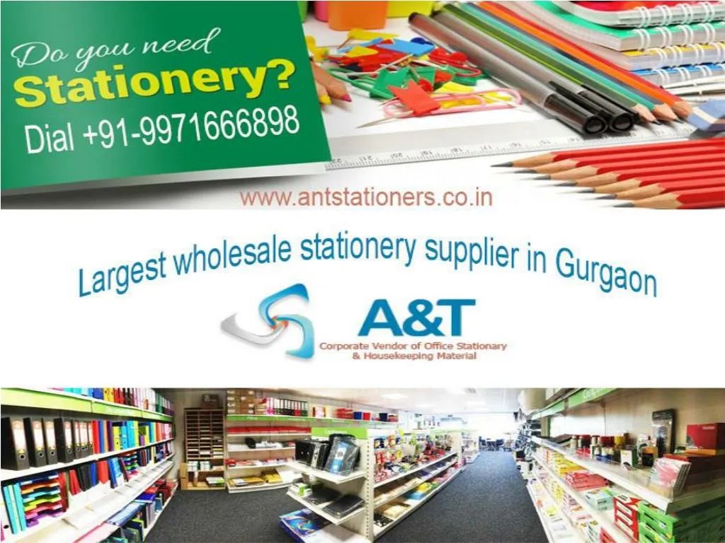 PPT Largest stationery suppliers in gurgaon PowerPoint Presentation