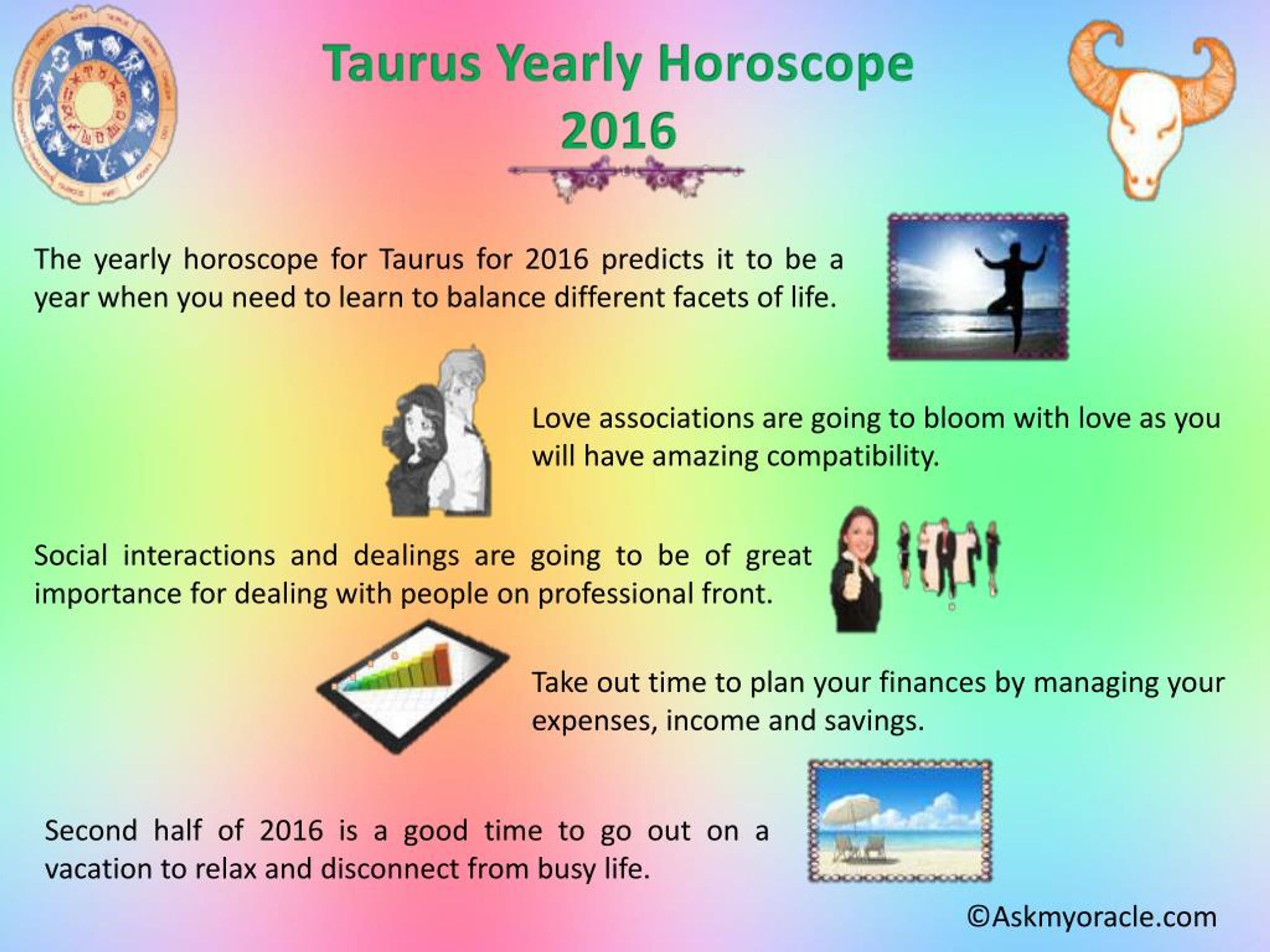 PPT Taurus Love Horoscope Free Yearly Horoscope 2016 PowerPoint