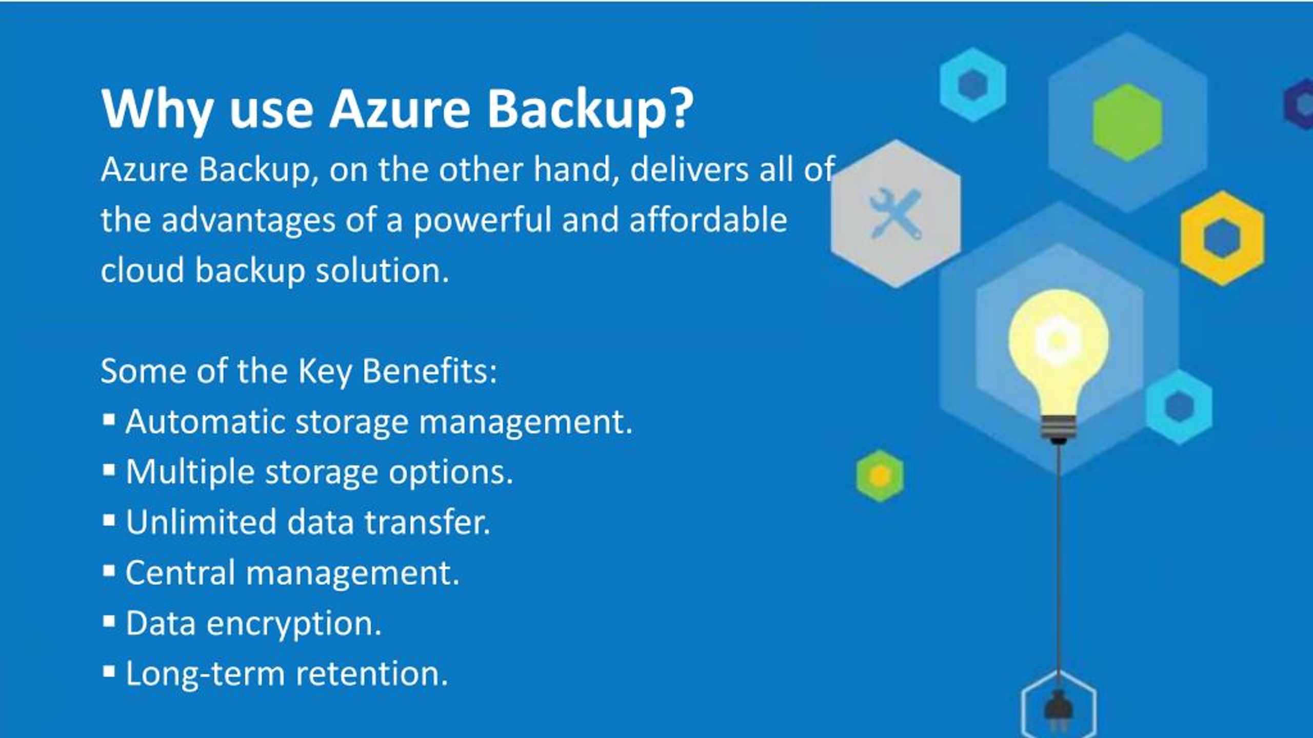 PPT Microsoft Azure Backup An Overview PowerPoint Presentation
