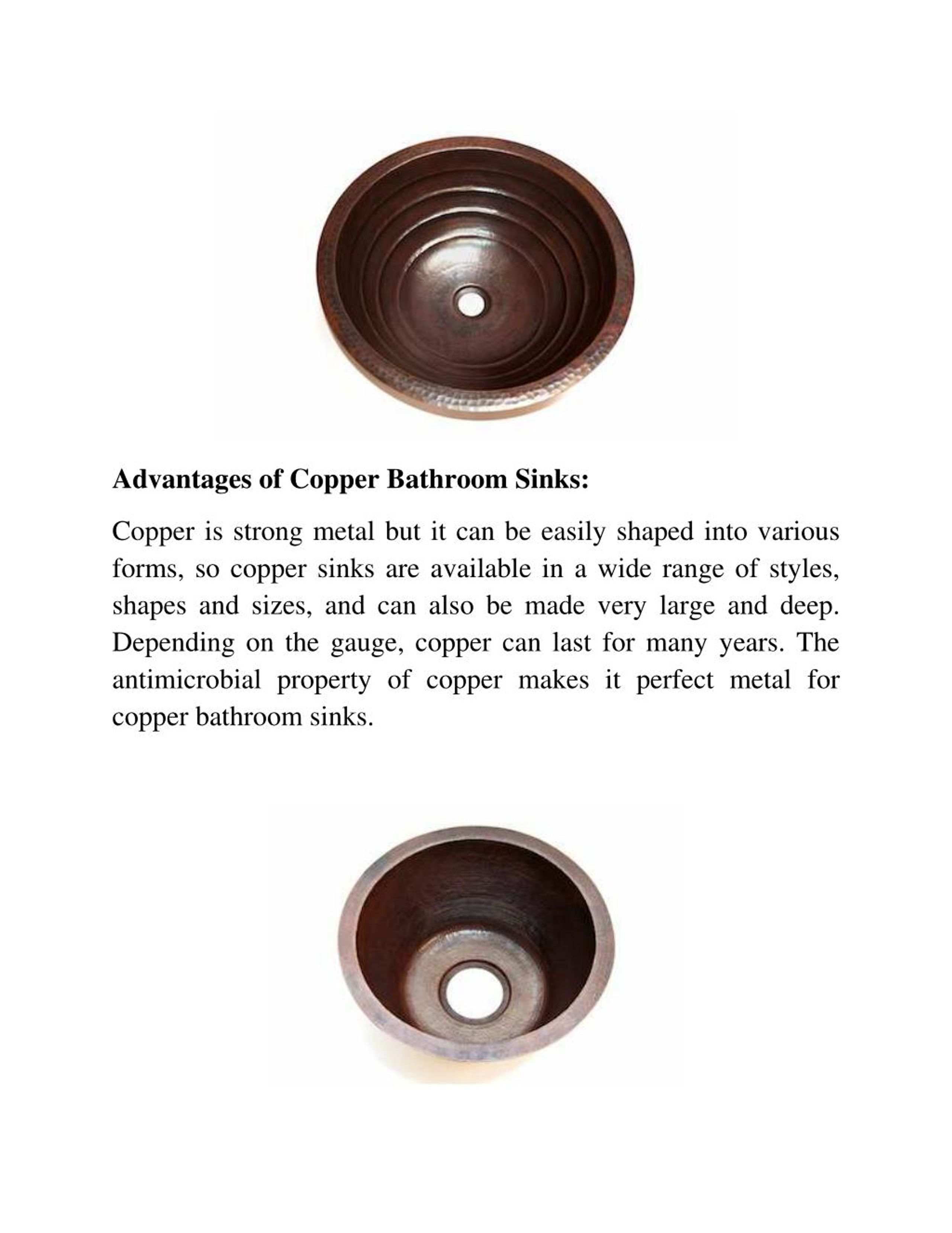PPT Top Benefits of Copper Bathroom Sinks PowerPoint Presentation