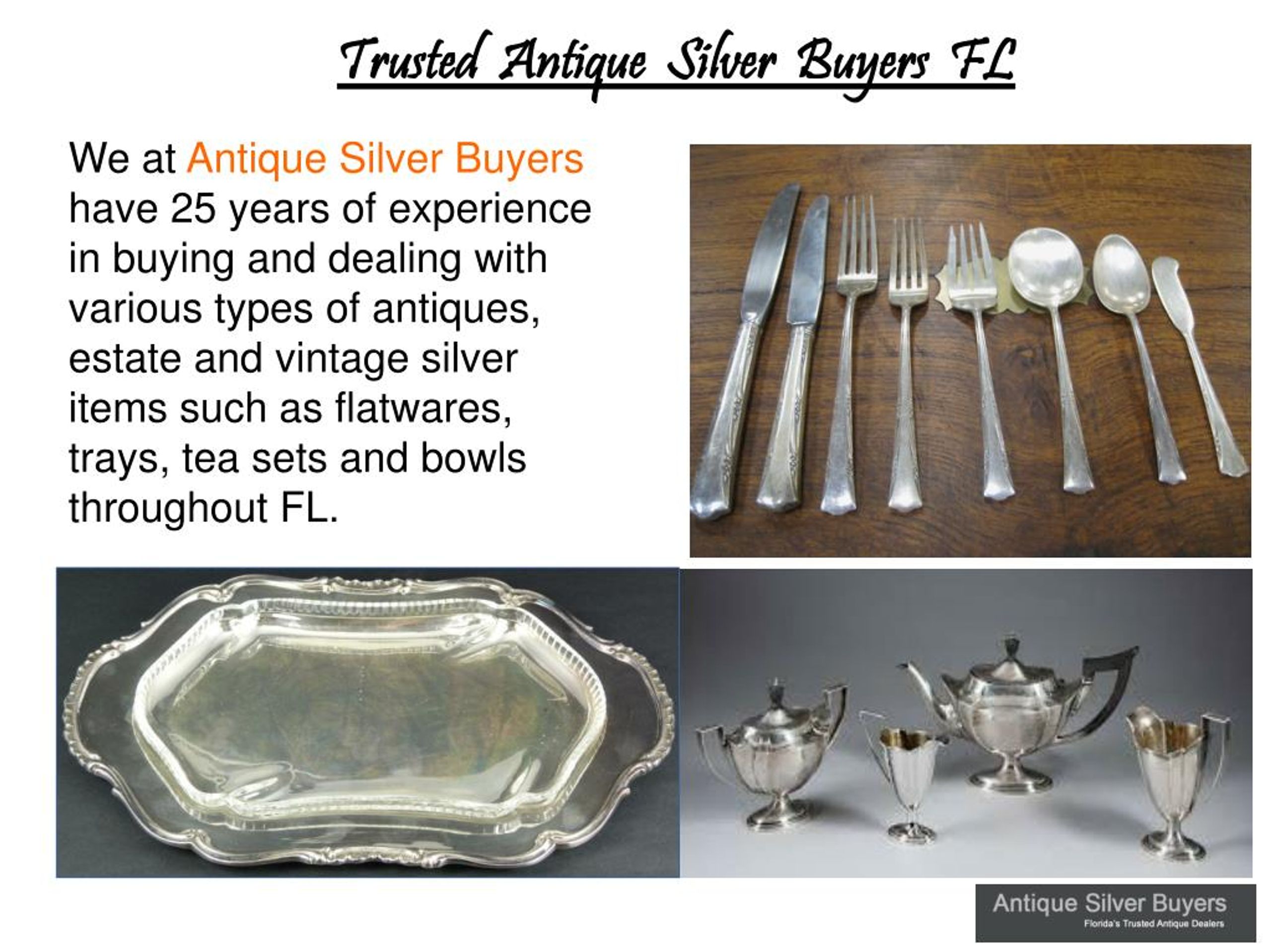 PPT Trusted Antique Silver Buyers FL PowerPoint Presentation, free download ID7305147