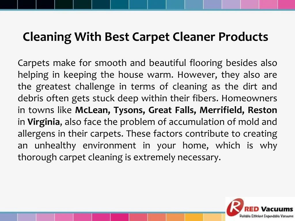 PPT Tips To Ensure Thorough Cleaning With Best Carpet Cleaner
