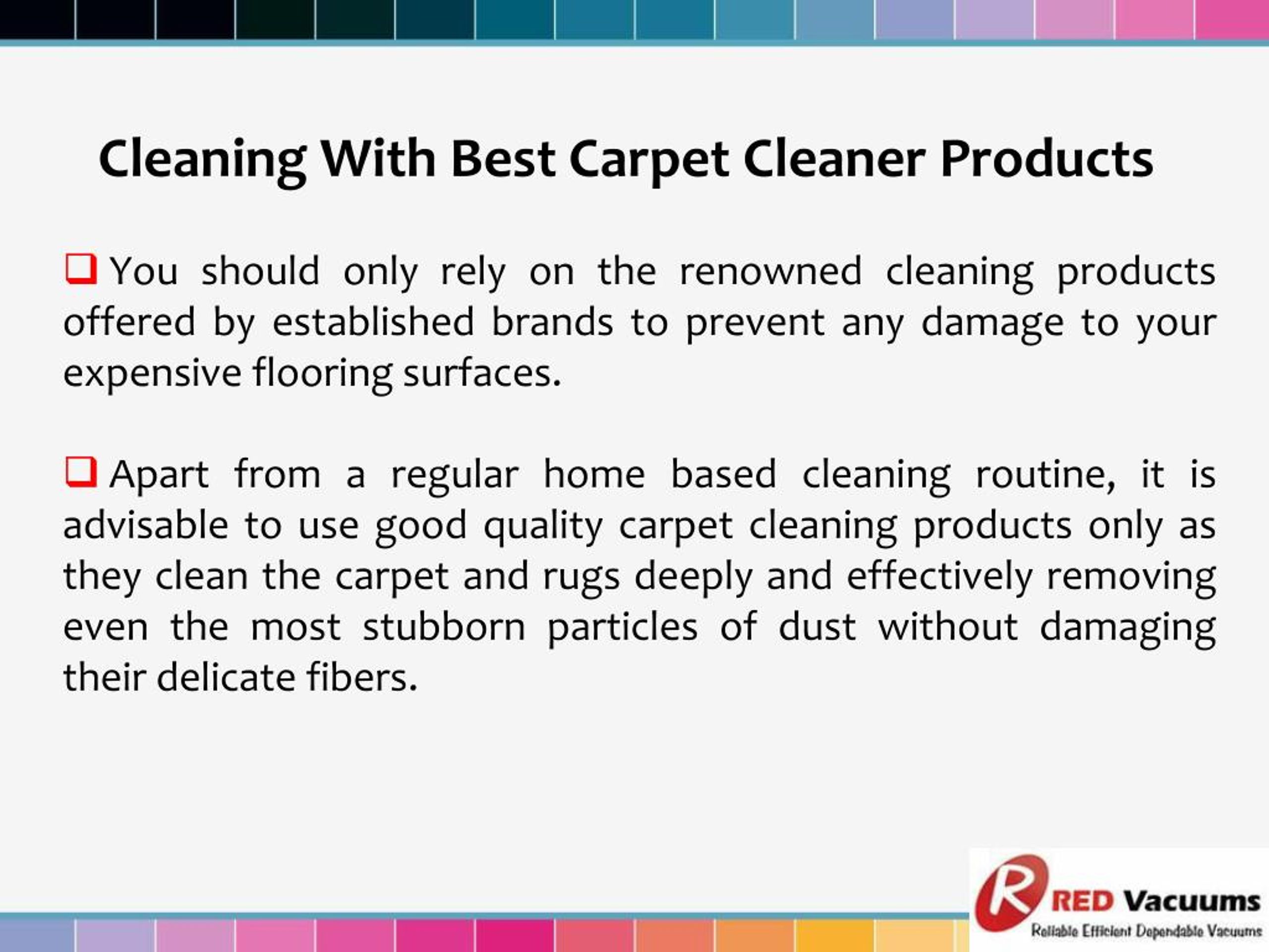 PPT Tips To Ensure Thorough Cleaning With Best Carpet Cleaner