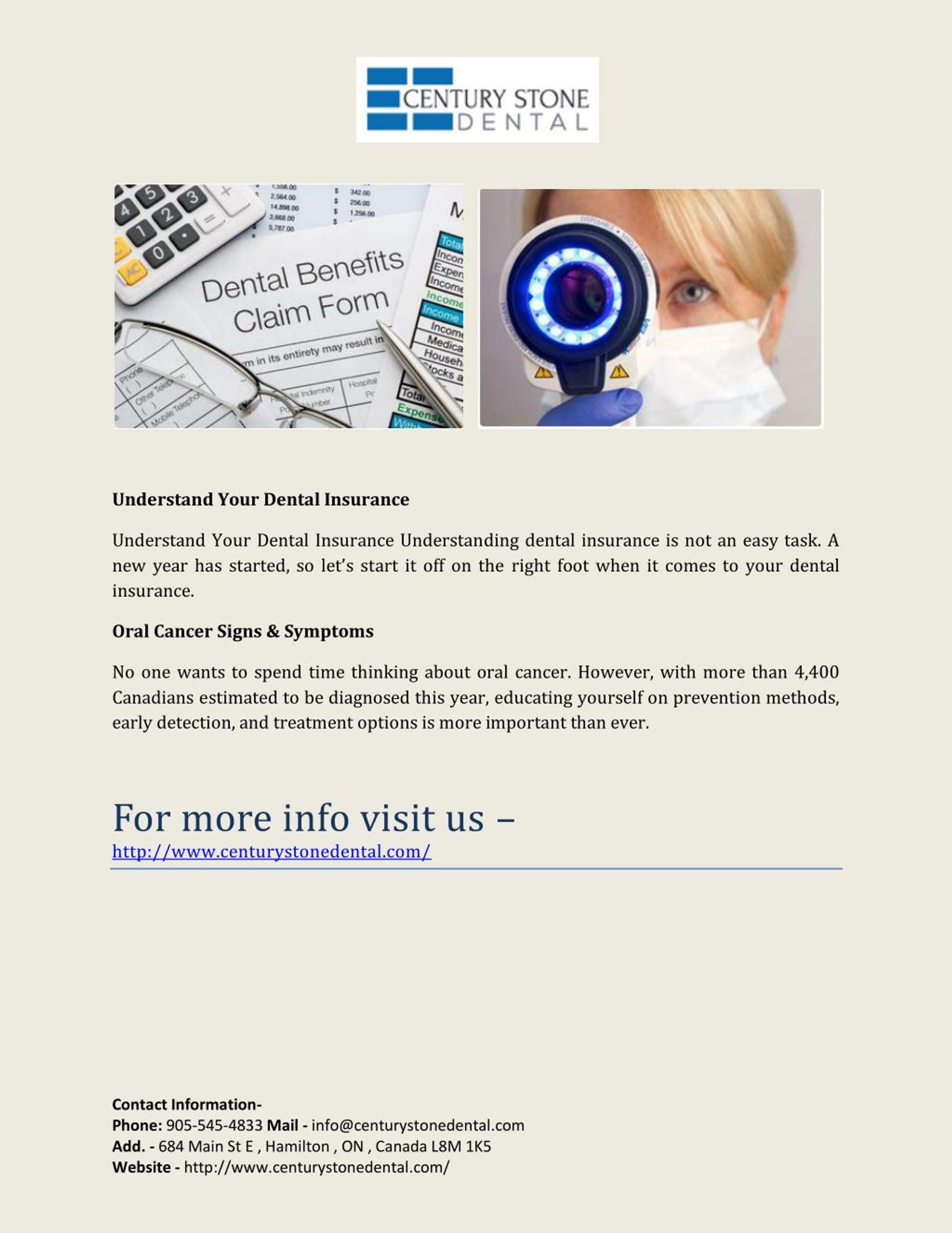 PPT Century Stone Dental PowerPoint Presentation, free download ID