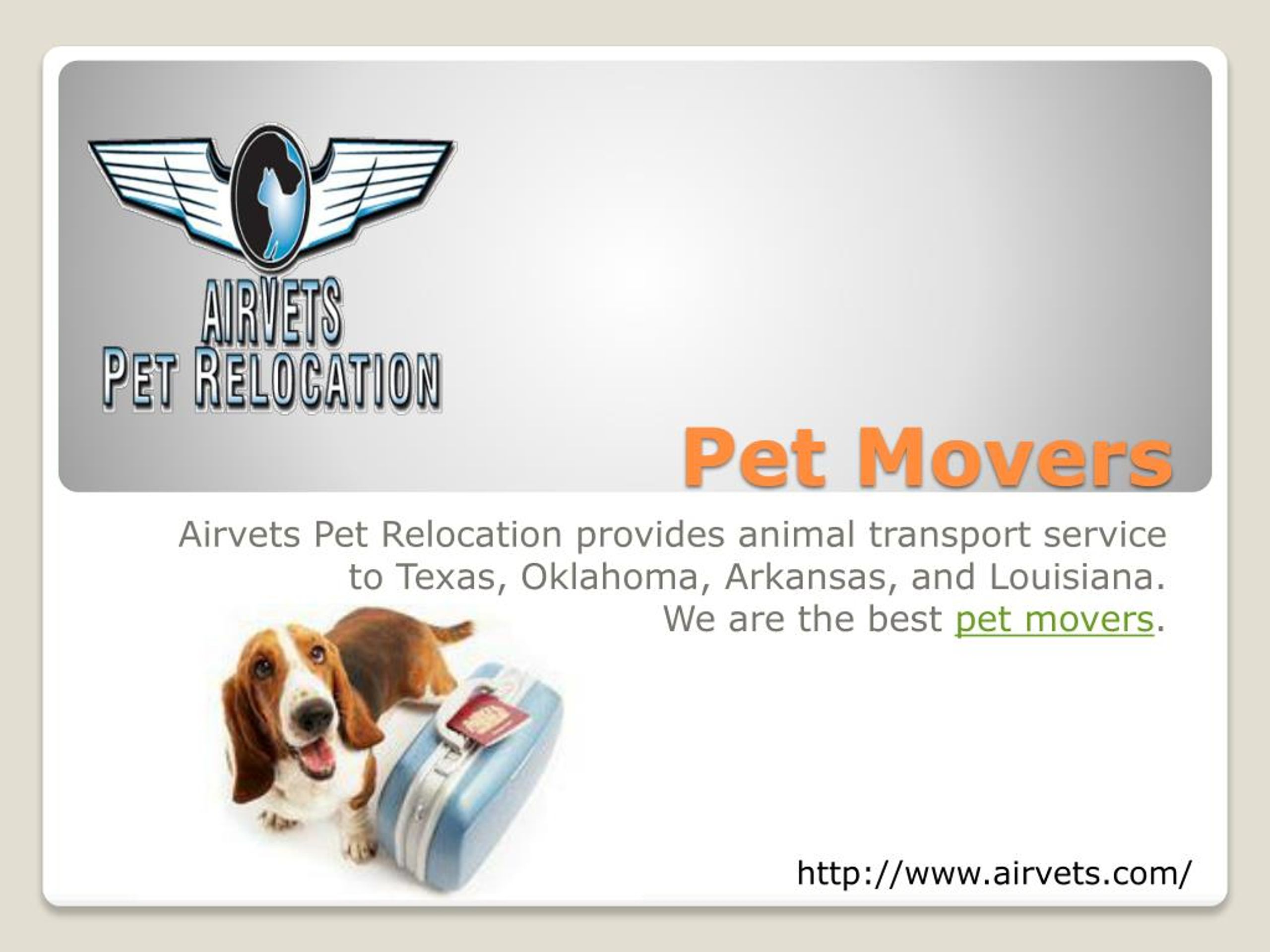 PPT Pet Movers PowerPoint Presentation, free download ID7308962