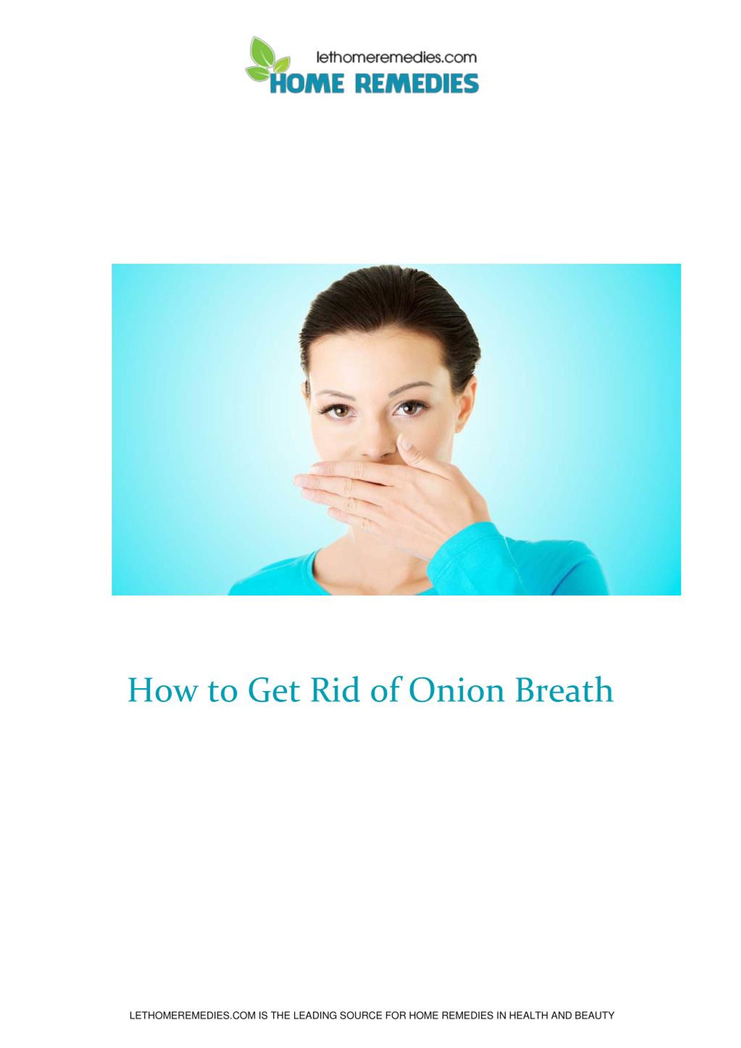 PPT How to Get Rid of Onion Breath PowerPoint Presentation, free