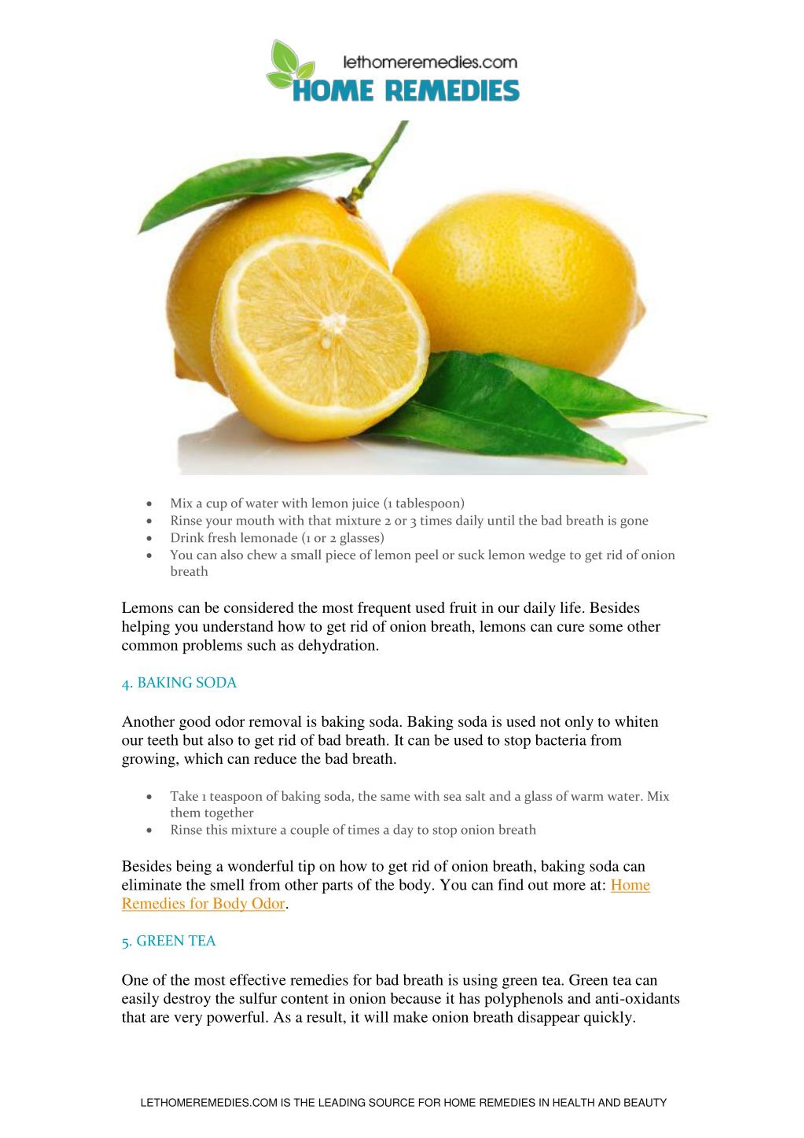 PPT How to Get Rid of Onion Breath PowerPoint Presentation, free