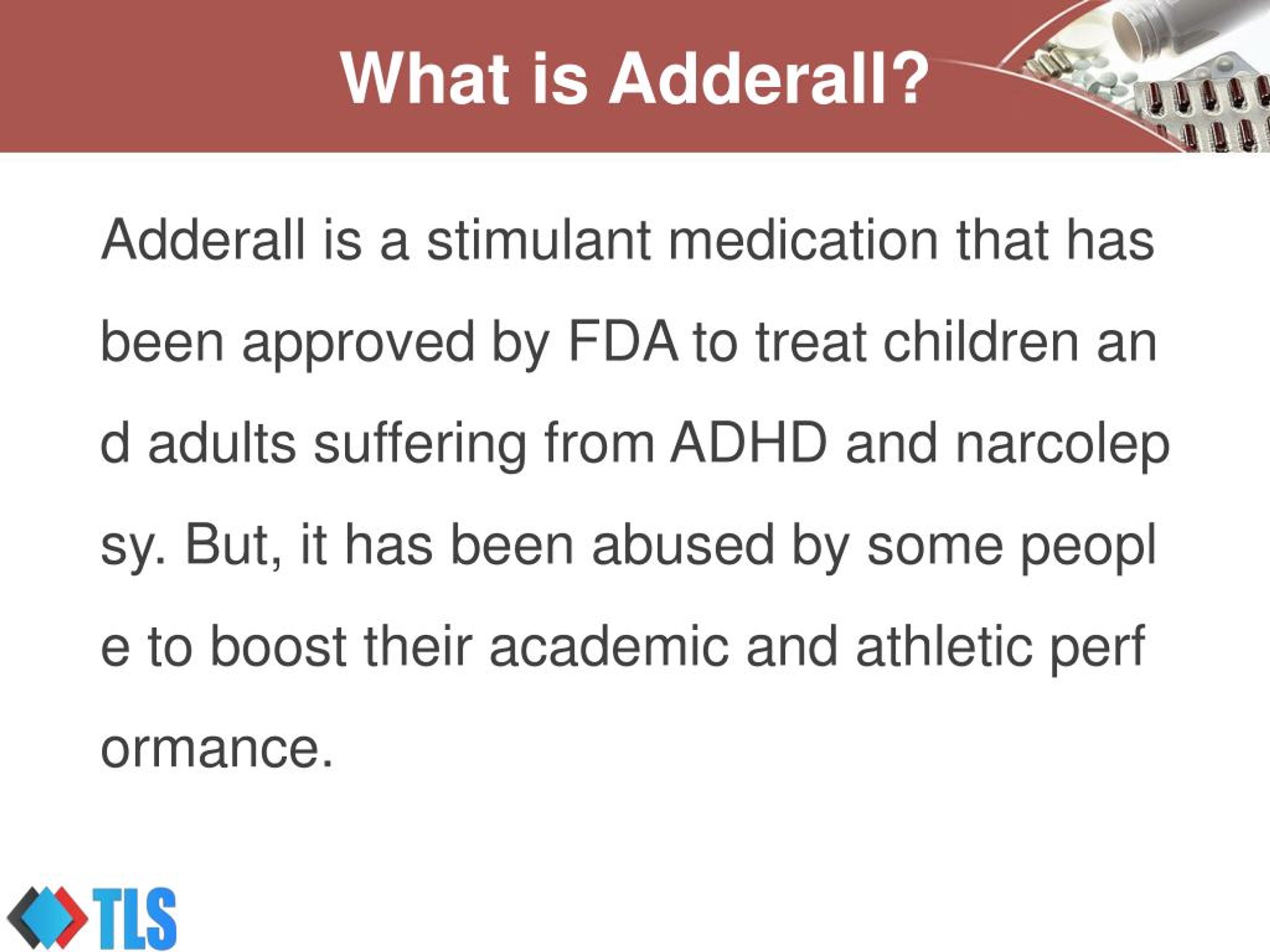 PPT How Long Does Adderall Stay In Your System For Various Drug Tests