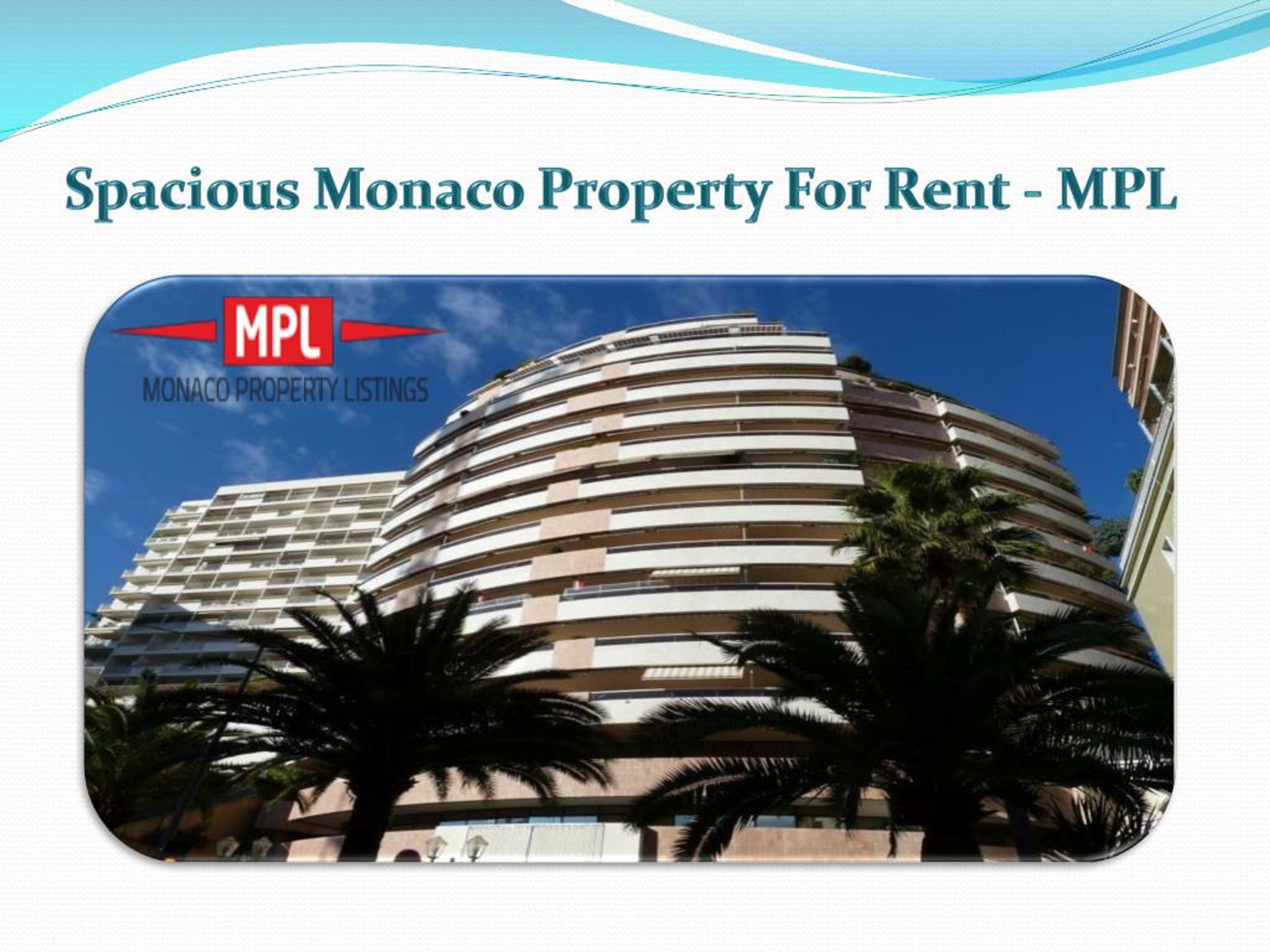 PPT Spacious Apartments For Rent In Monaco PowerPoint Presentation