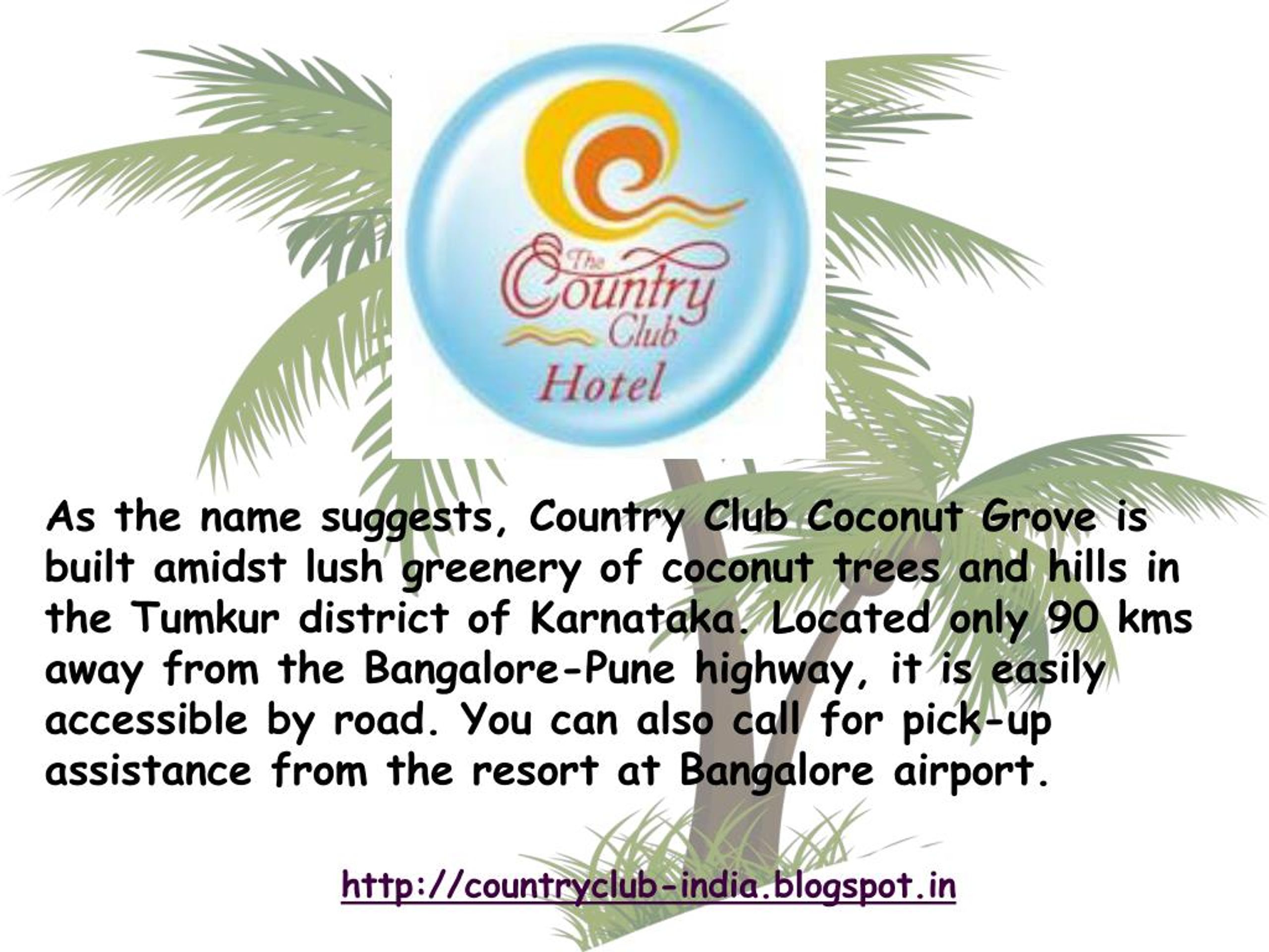 PPT COUNTRY CLUB COCONUT GROVE Leisure Close To Nature PowerPoint