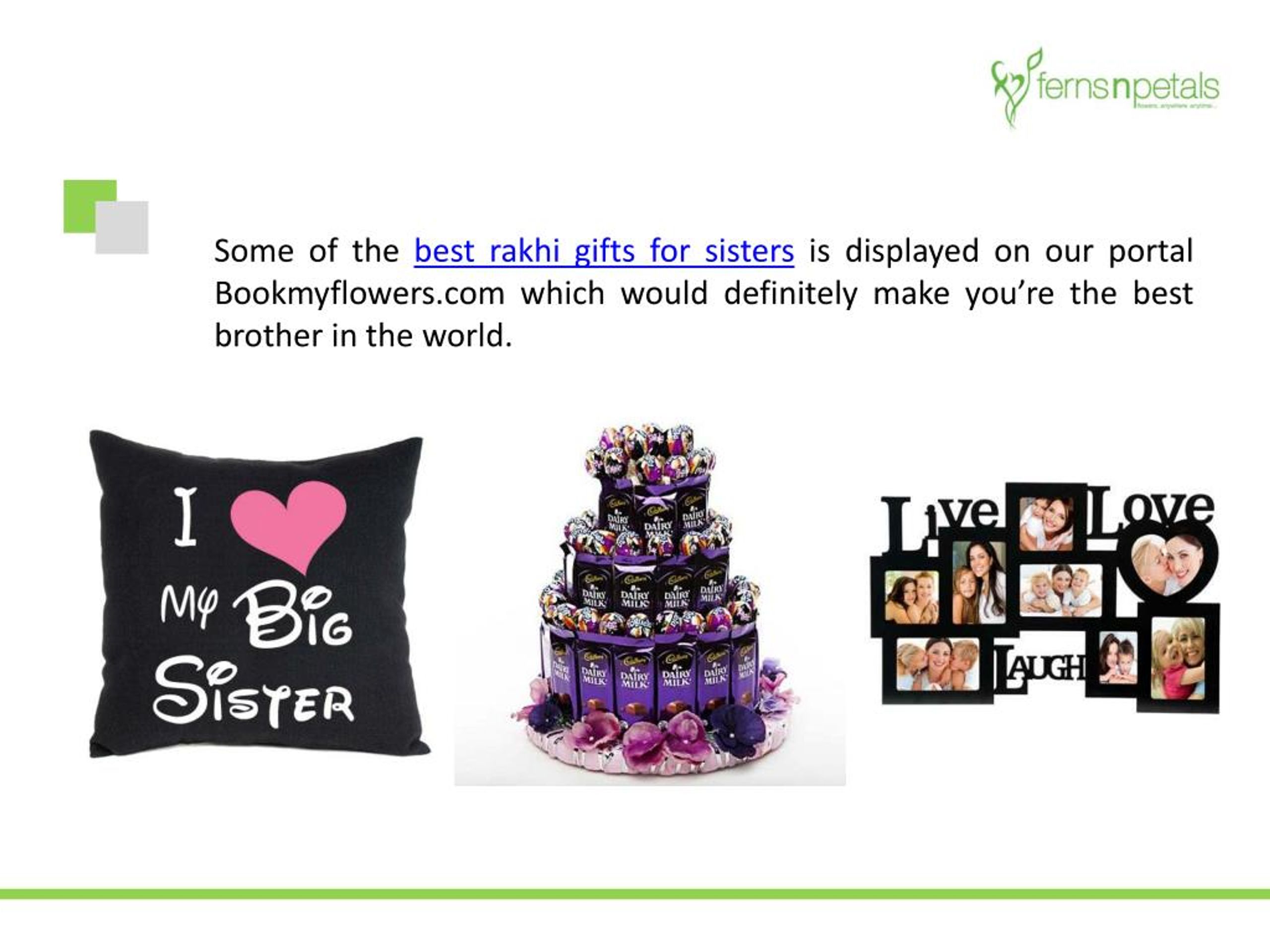 PPT Rakhi Gifts for Sister Online Bookmyflowers PowerPoint