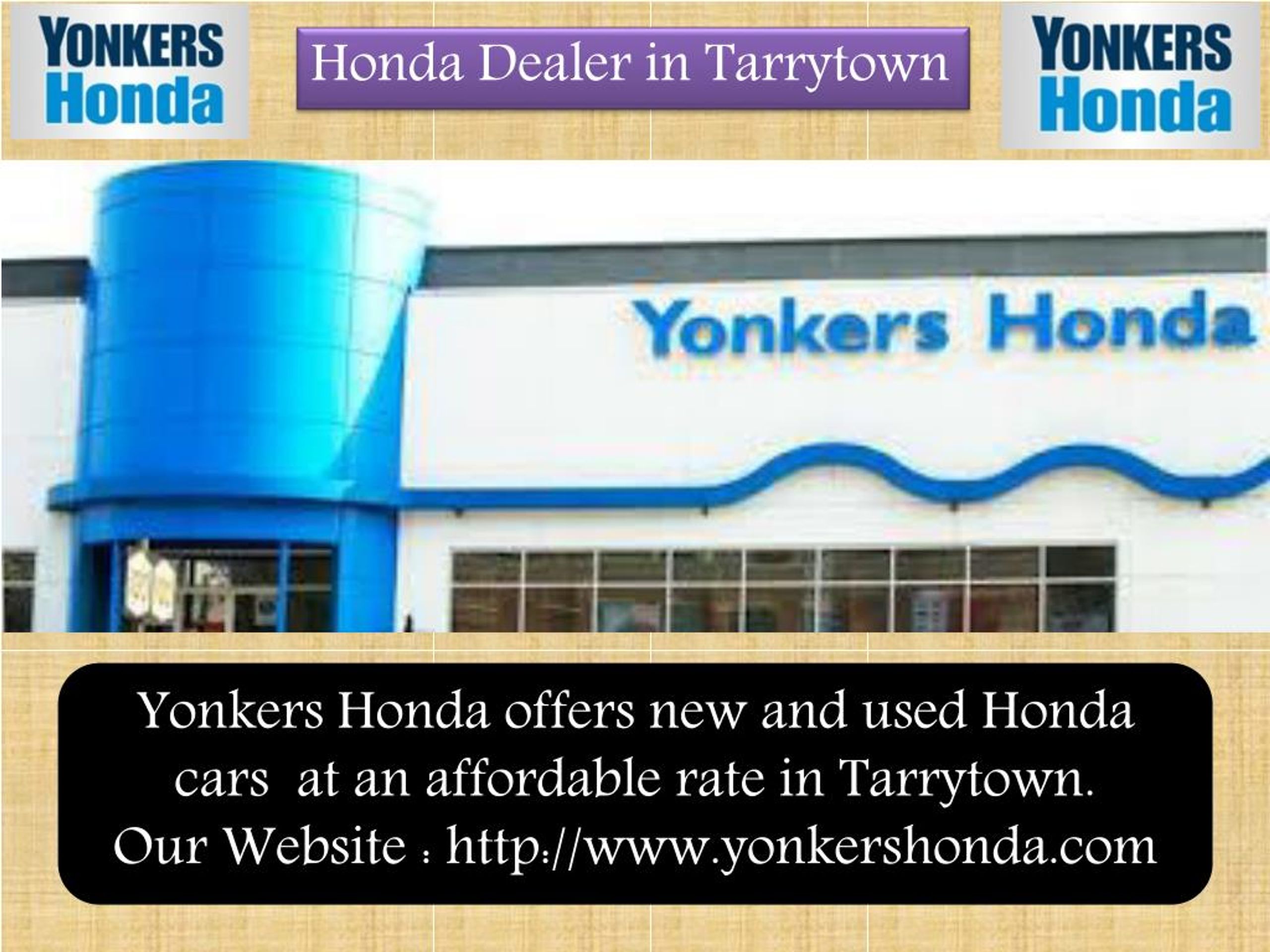 PPT Yonkers Honda One of the Best Tarrytown Honda Dealers