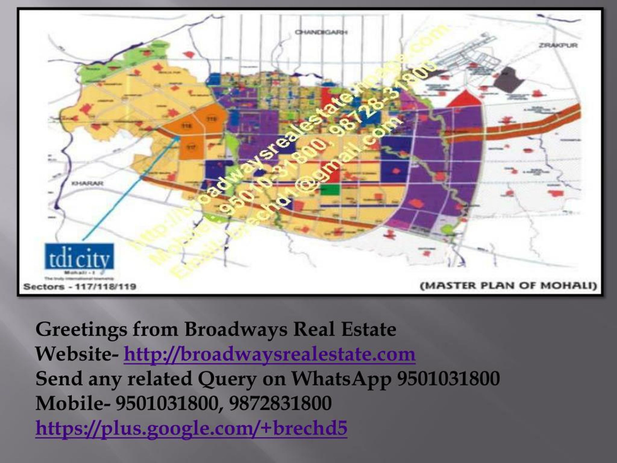 PPT TDI Wellington Heights Mohali, TDI 3BHK Flats in Sector 117