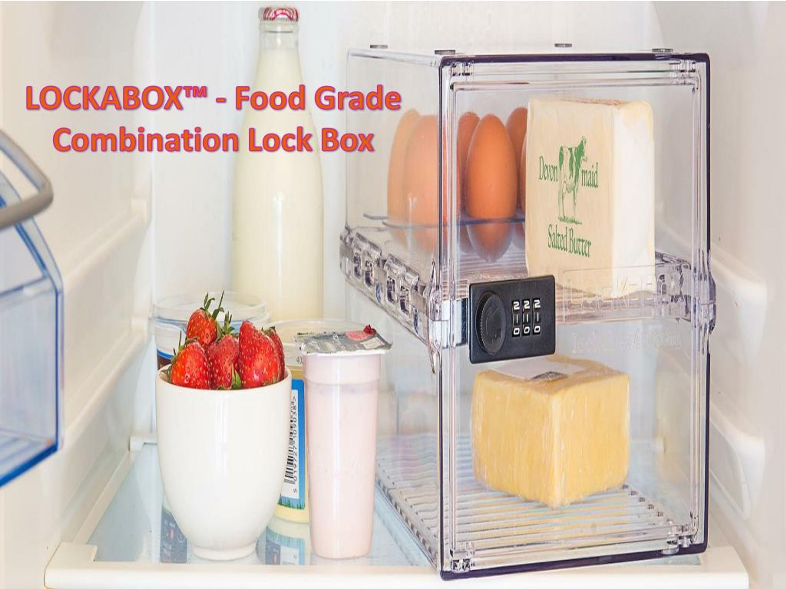 PPT LOCKABOX Food Grade Combination Lock Box PowerPoint