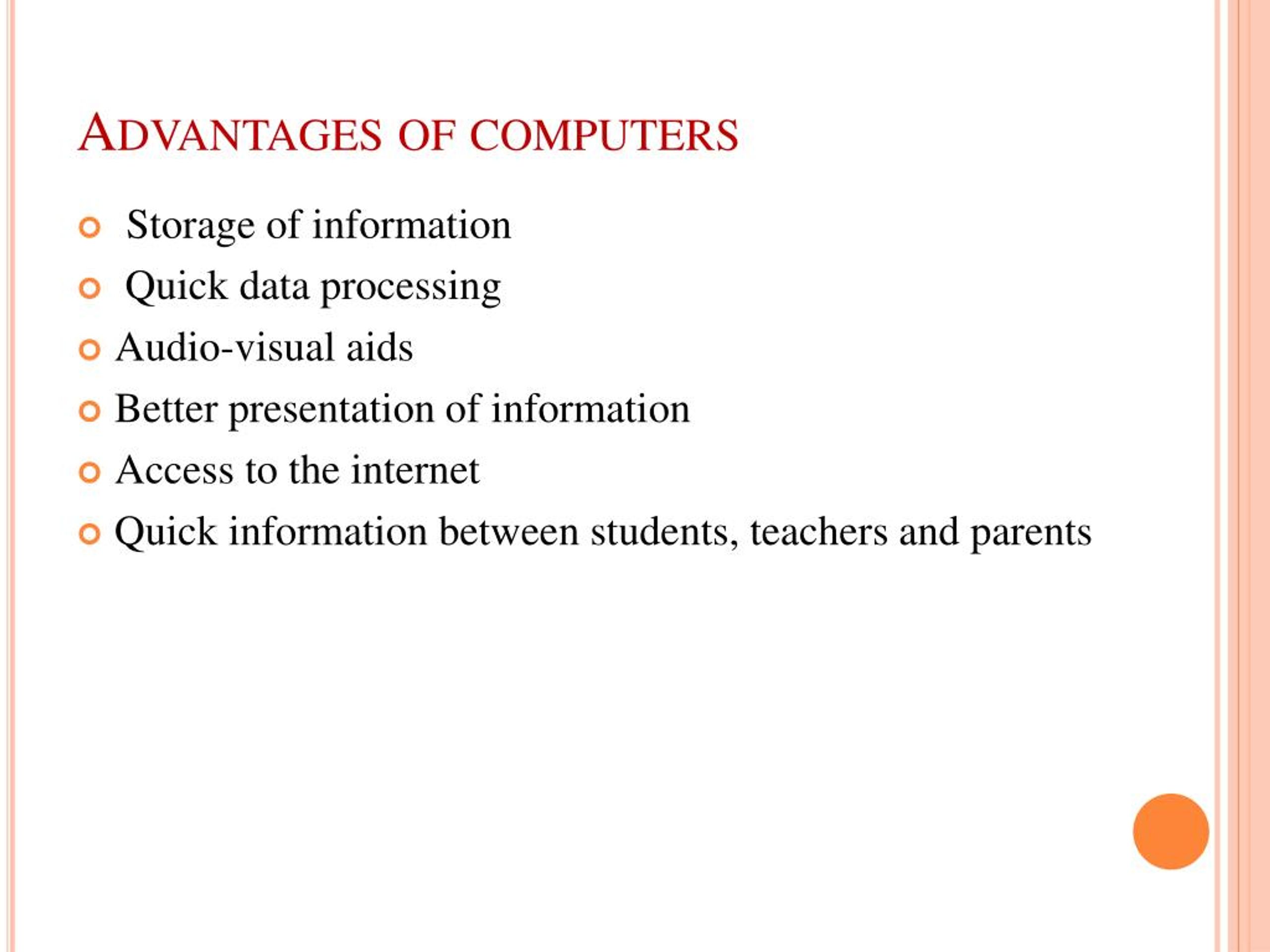 PPT imprtance of computer education PowerPoint Presentation, free