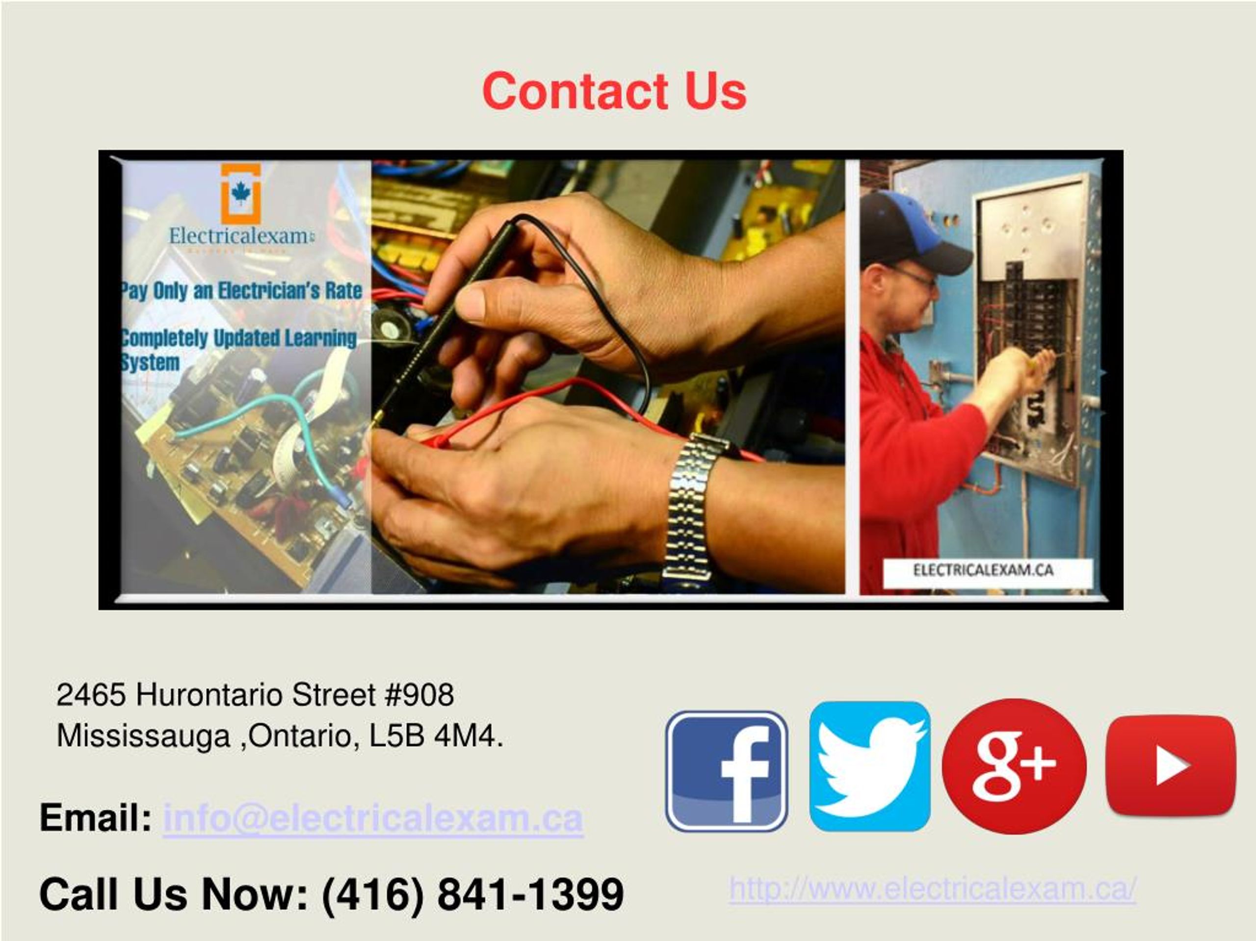 PPT Electrical Exam Prep Courses Training Classes Canada PowerPoint Presentation ID7320581