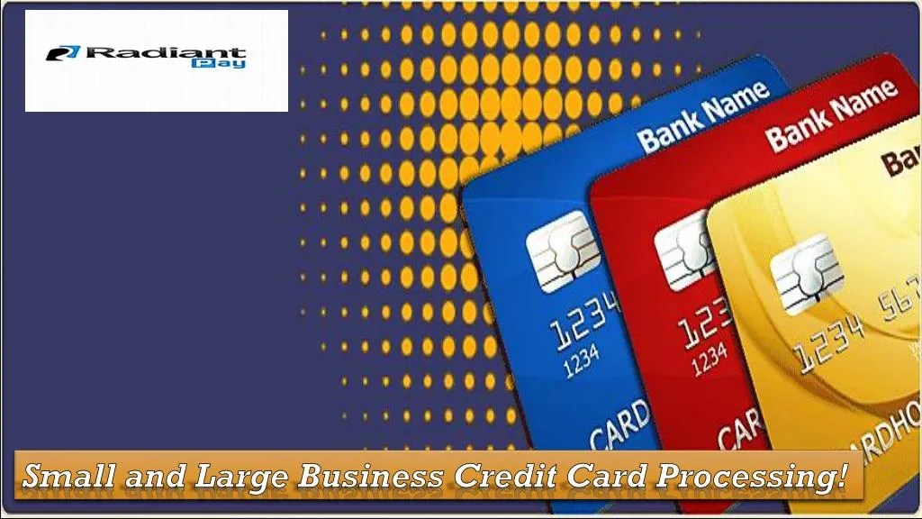 PPT Online Credit Card Processing Services PowerPoint Presentation