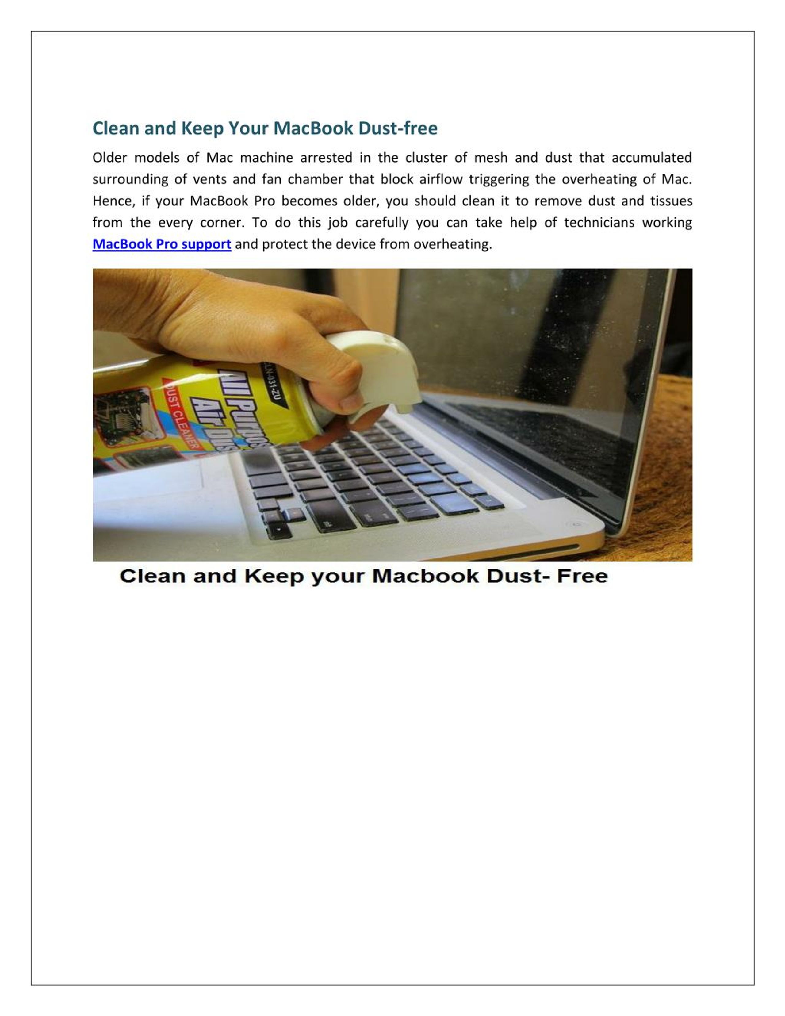 PPT How to Prevent MacBook from Overheating? PowerPoint Presentation