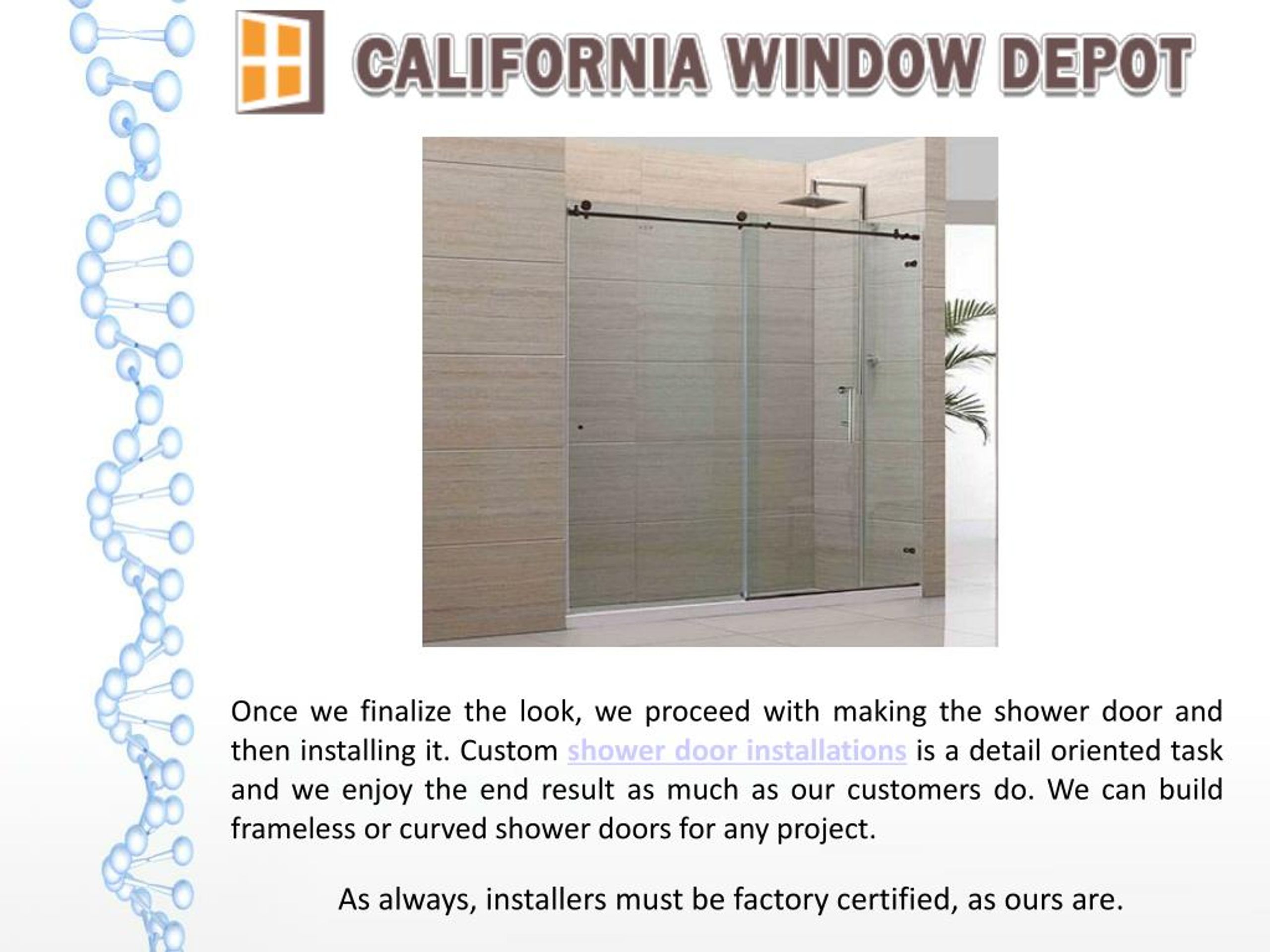 PPT Sliding Glass Shower Doors Orange County PowerPoint Presentation