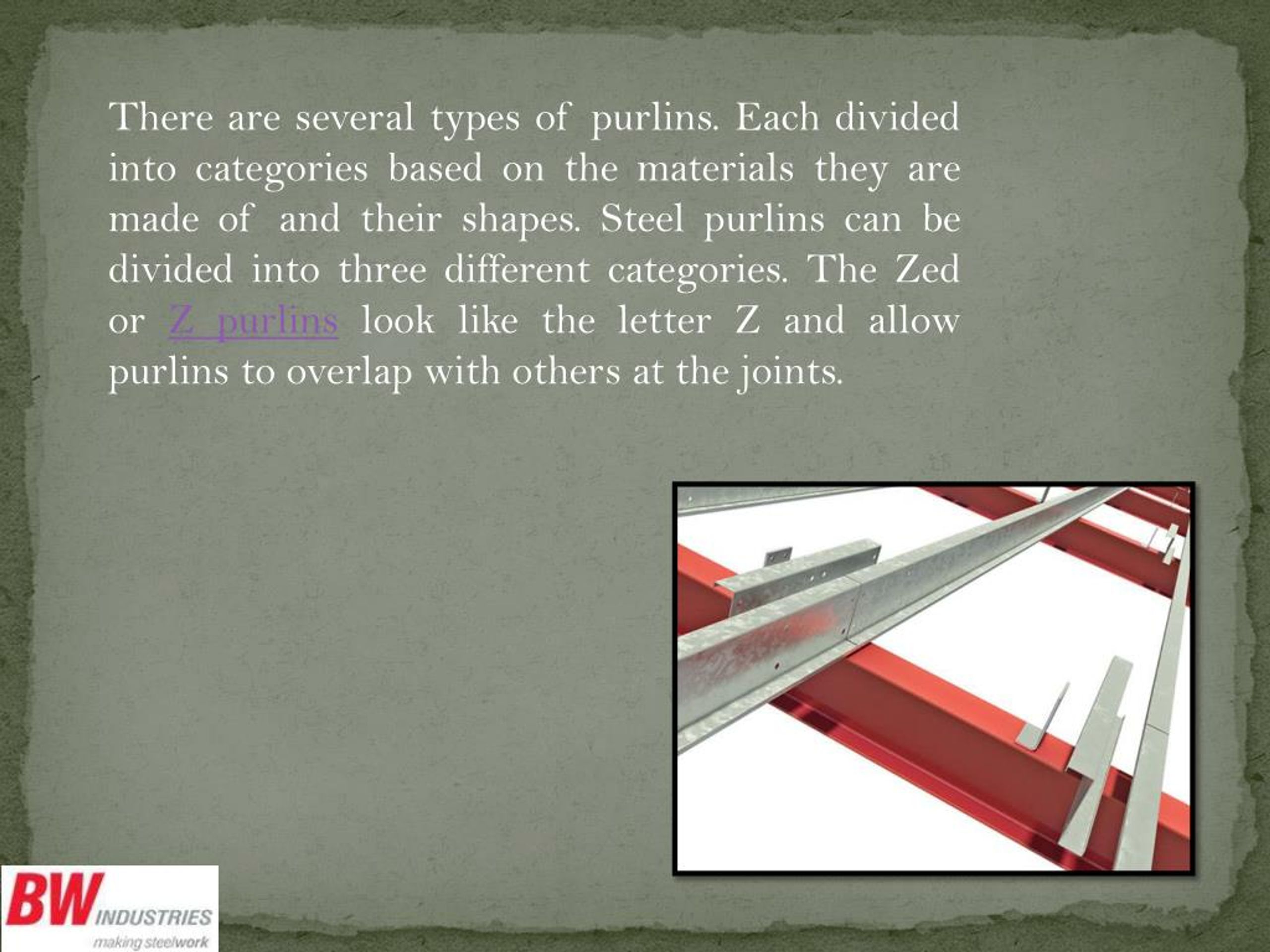 PPT An Overview of Different Types of Purlins PowerPoint Presentation