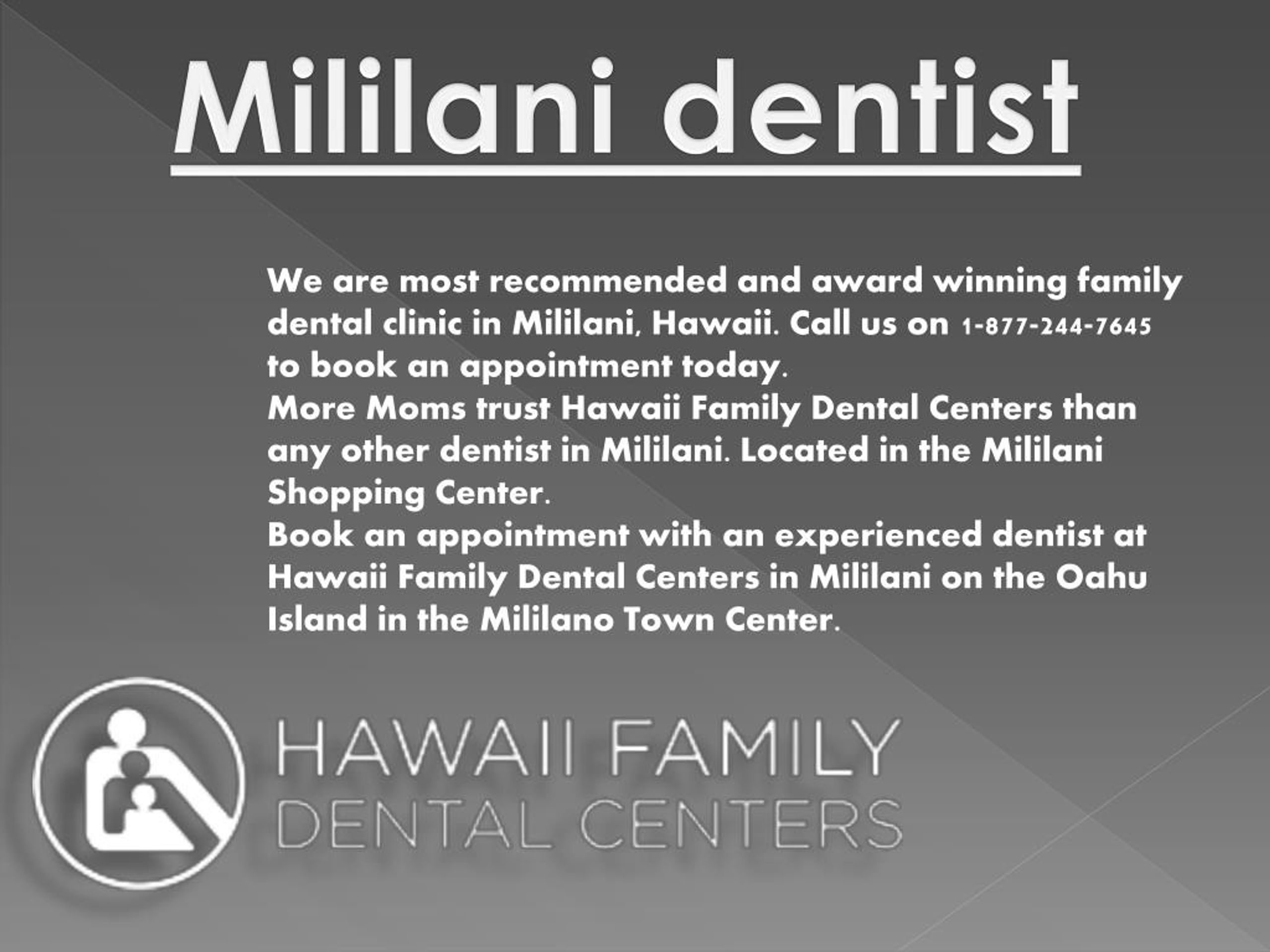 PPT hawaii dentist PowerPoint Presentation, free download ID7326476
