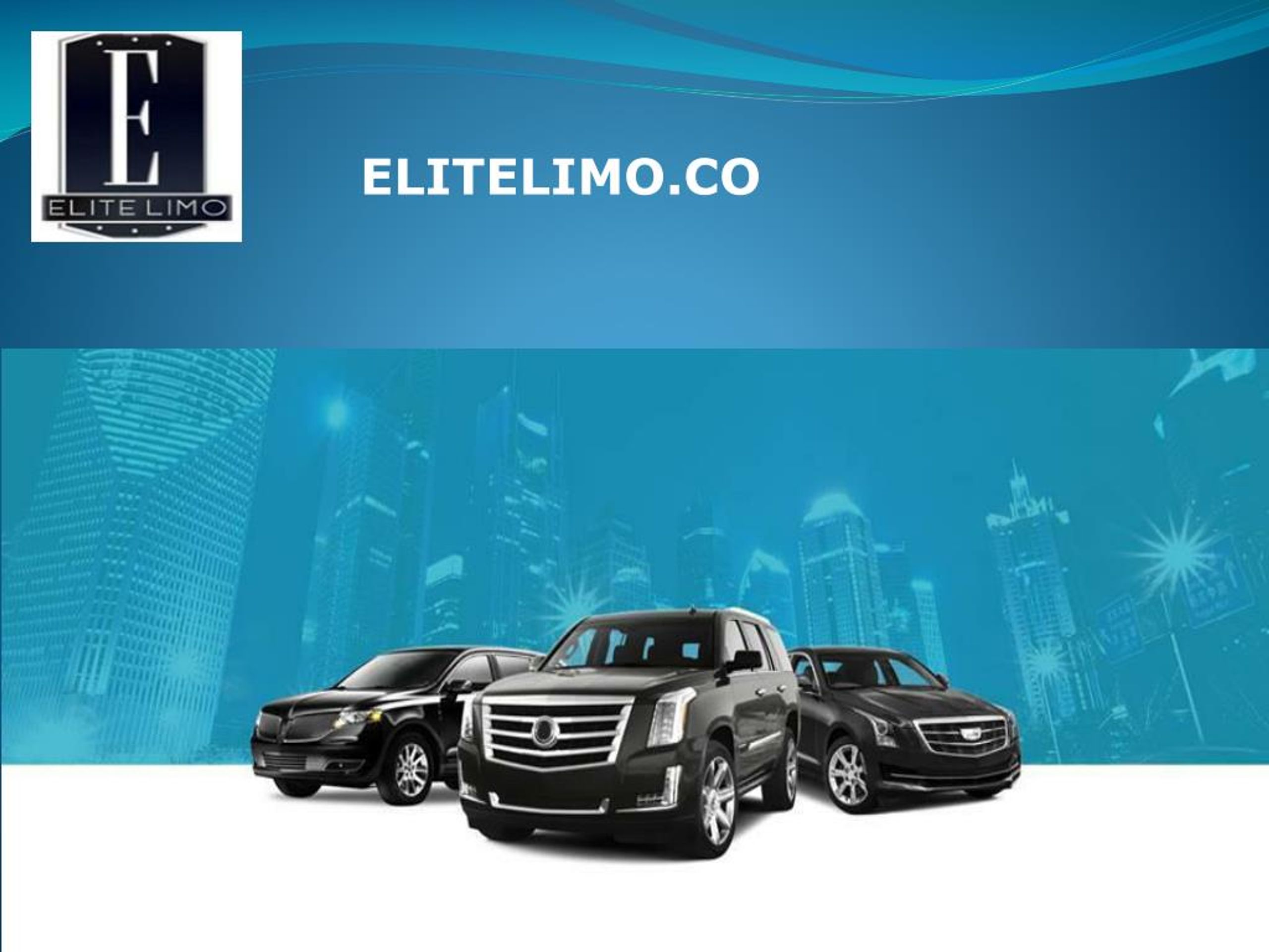 PPT Elite Limo luxurious Limo Rental Service PowerPoint Presentation