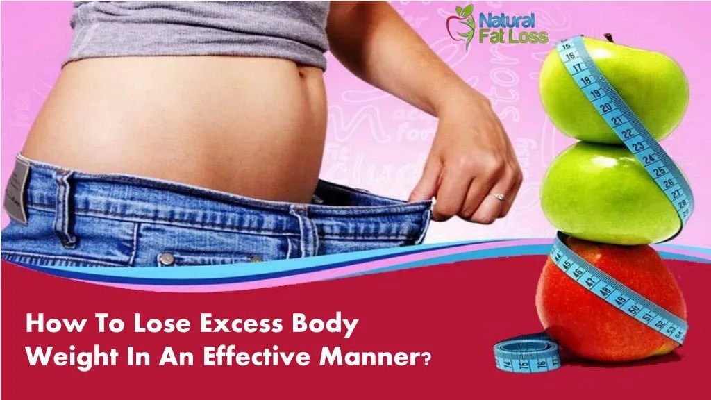 PPT How To Lose Excess Body Weight In An Effective Manner? PowerPoint