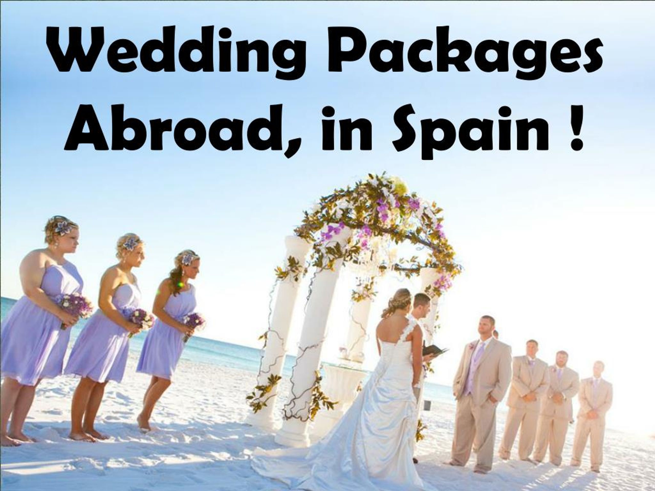 PPT weddings abroad on a budget PowerPoint Presentation, free