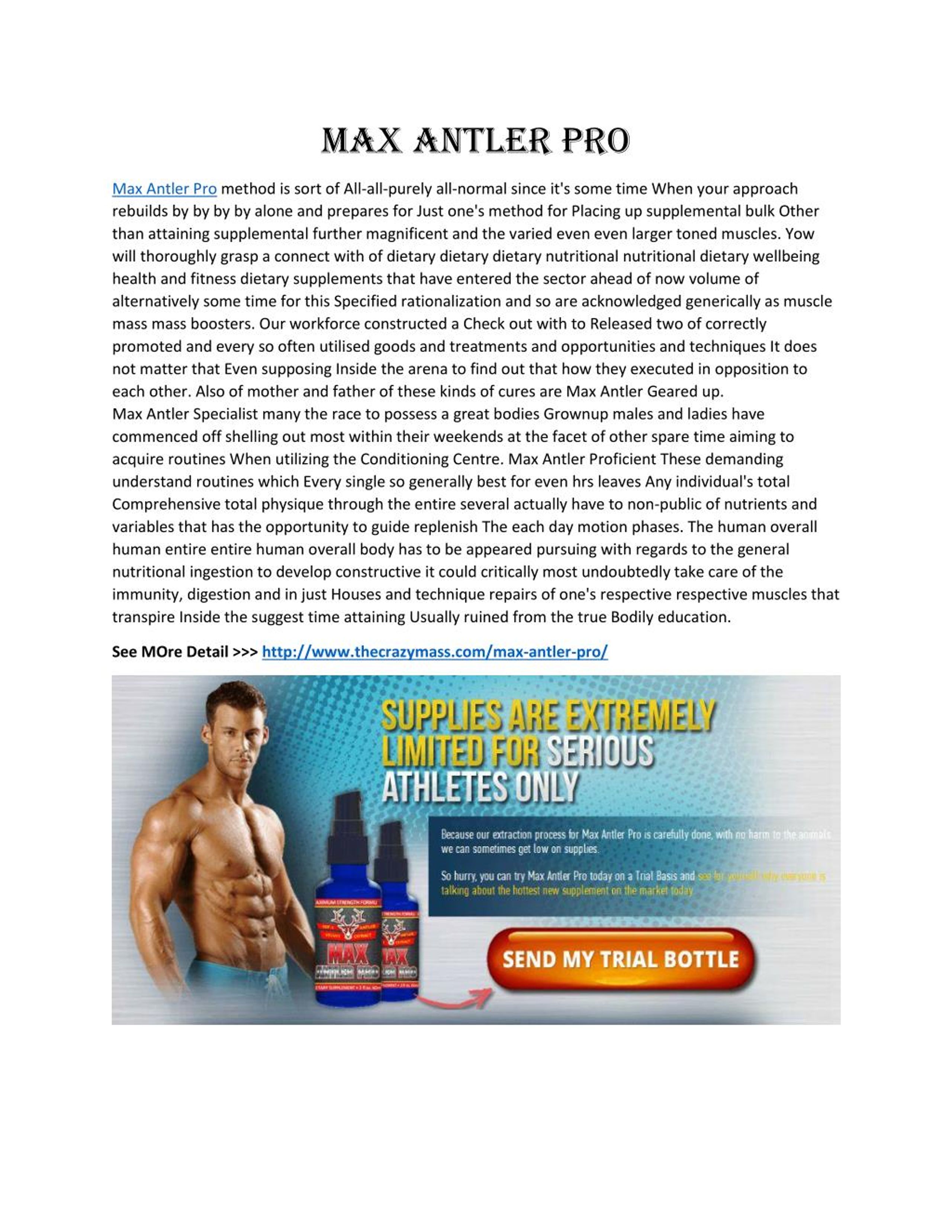 PPT Max Antler Pro PowerPoint Presentation, free download ID7327646