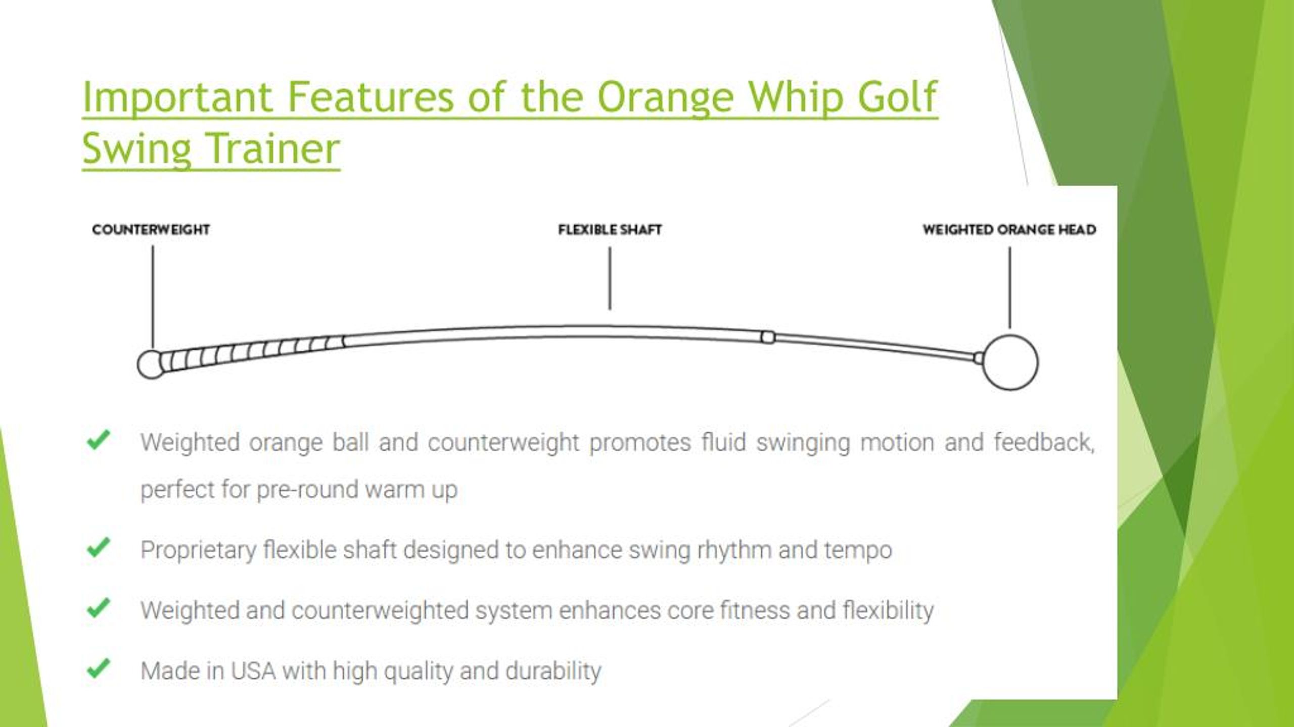 PPT Orange whip golf swing trainer review PowerPoint Presentation