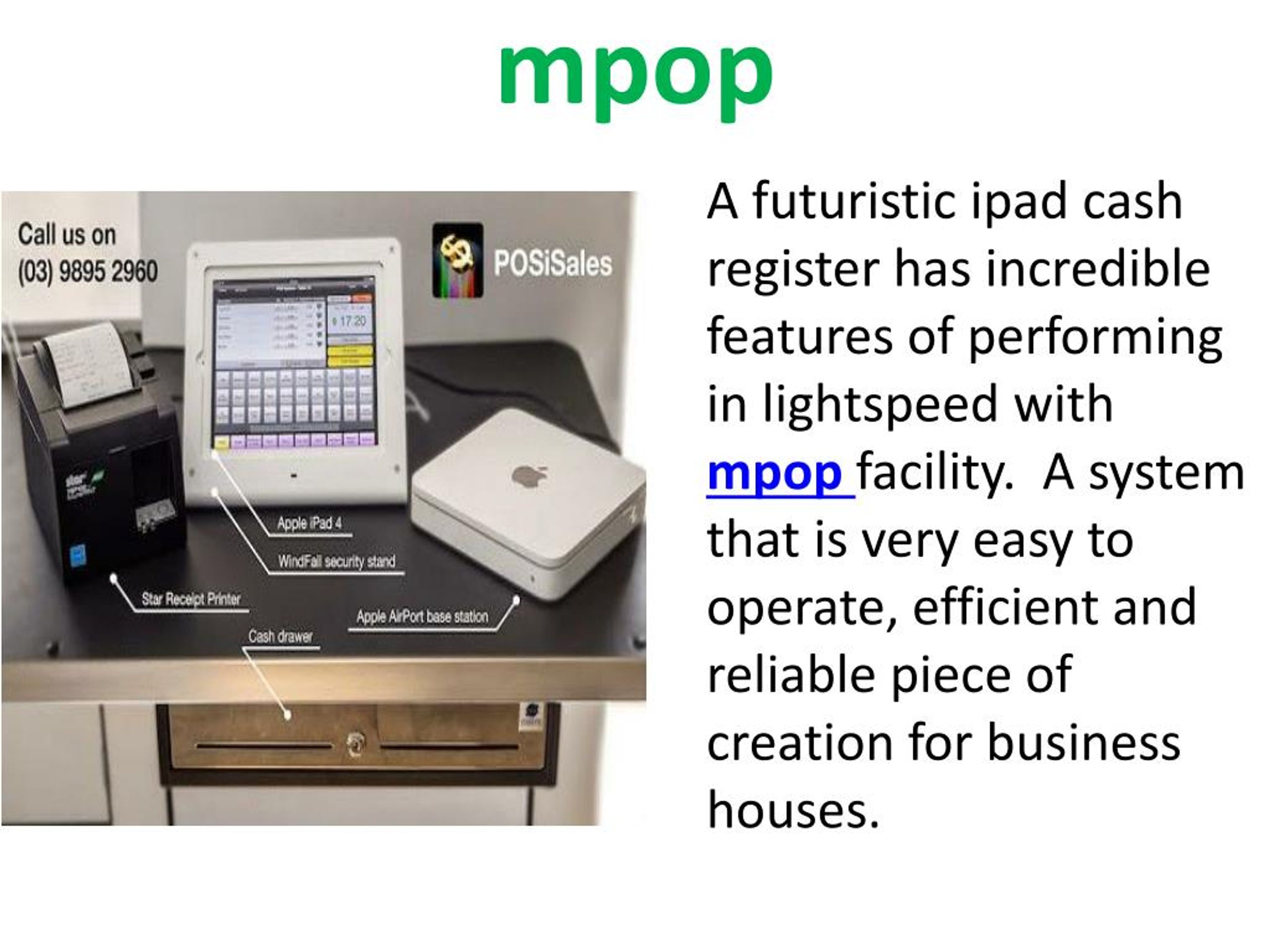 PPT ipad cash register PowerPoint Presentation, free download ID