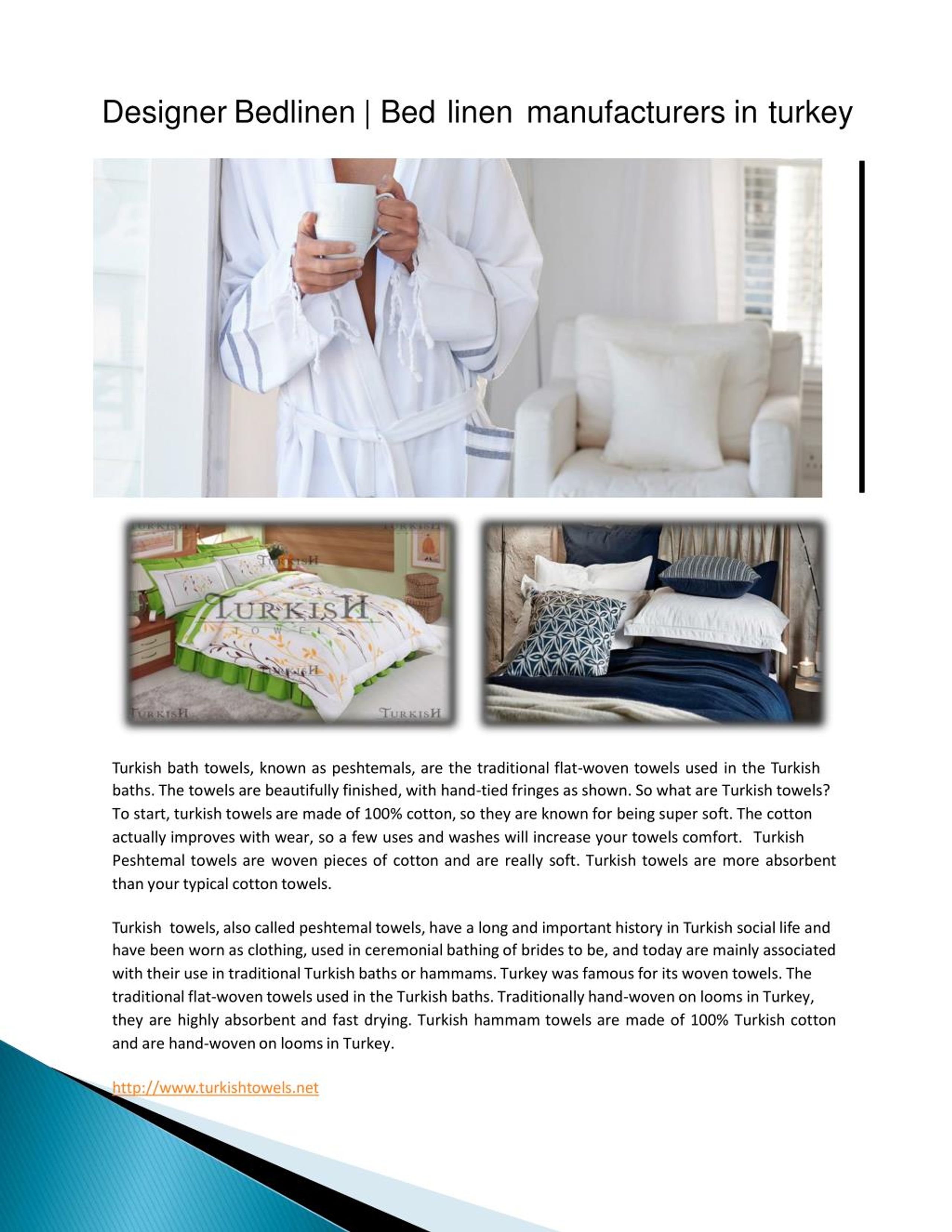 PPT Bed linen manufacturers in turkey PowerPoint Presentation, free