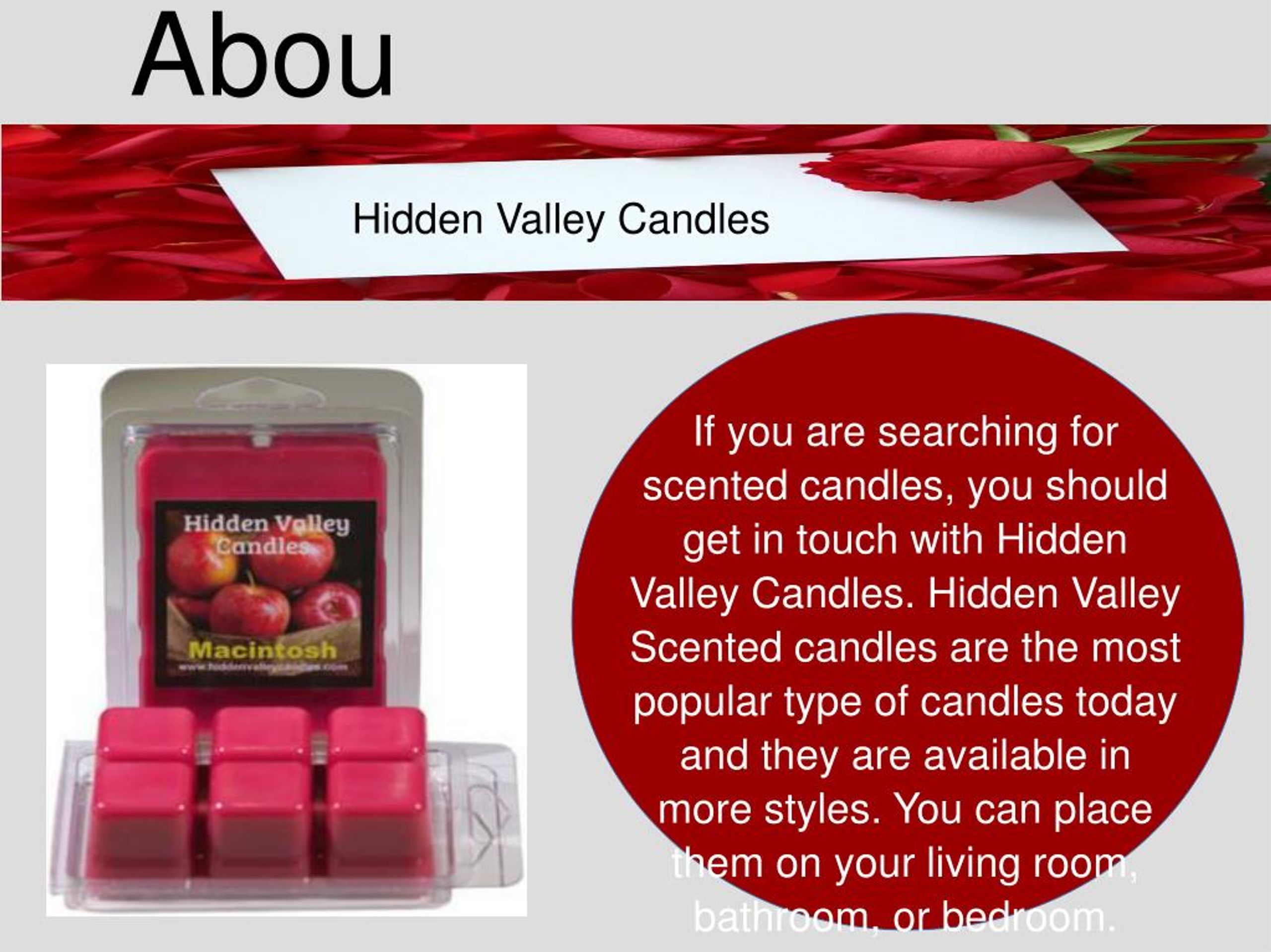 PPT Strong Scented Candles PowerPoint Presentation, free download ID7330128