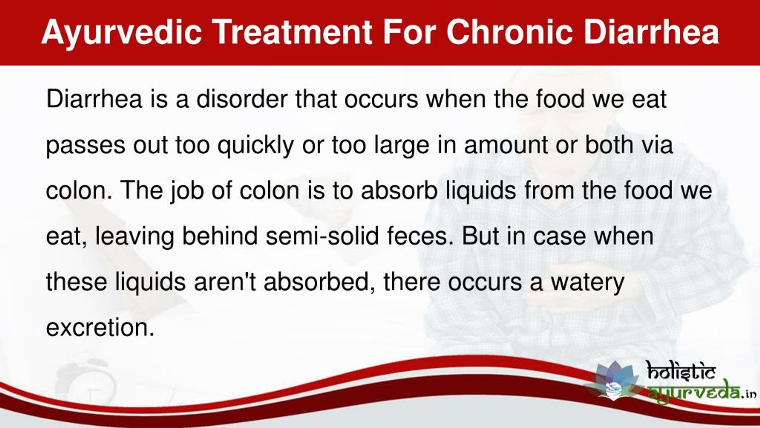 PPT Ayurvedic Treatment To Get Relief From Chronic Diarrhea