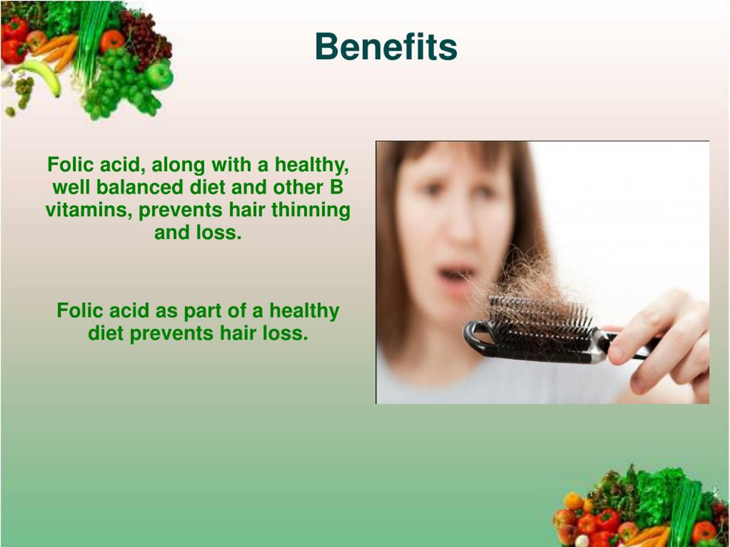 PPT Guide To Does Folic Acid Help Hair Growth PowerPoint Presentation